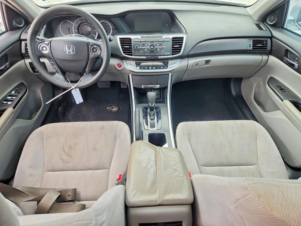 2013 Honda Accord Ex Серебряный vin: 1HGCR2F7XDA184626