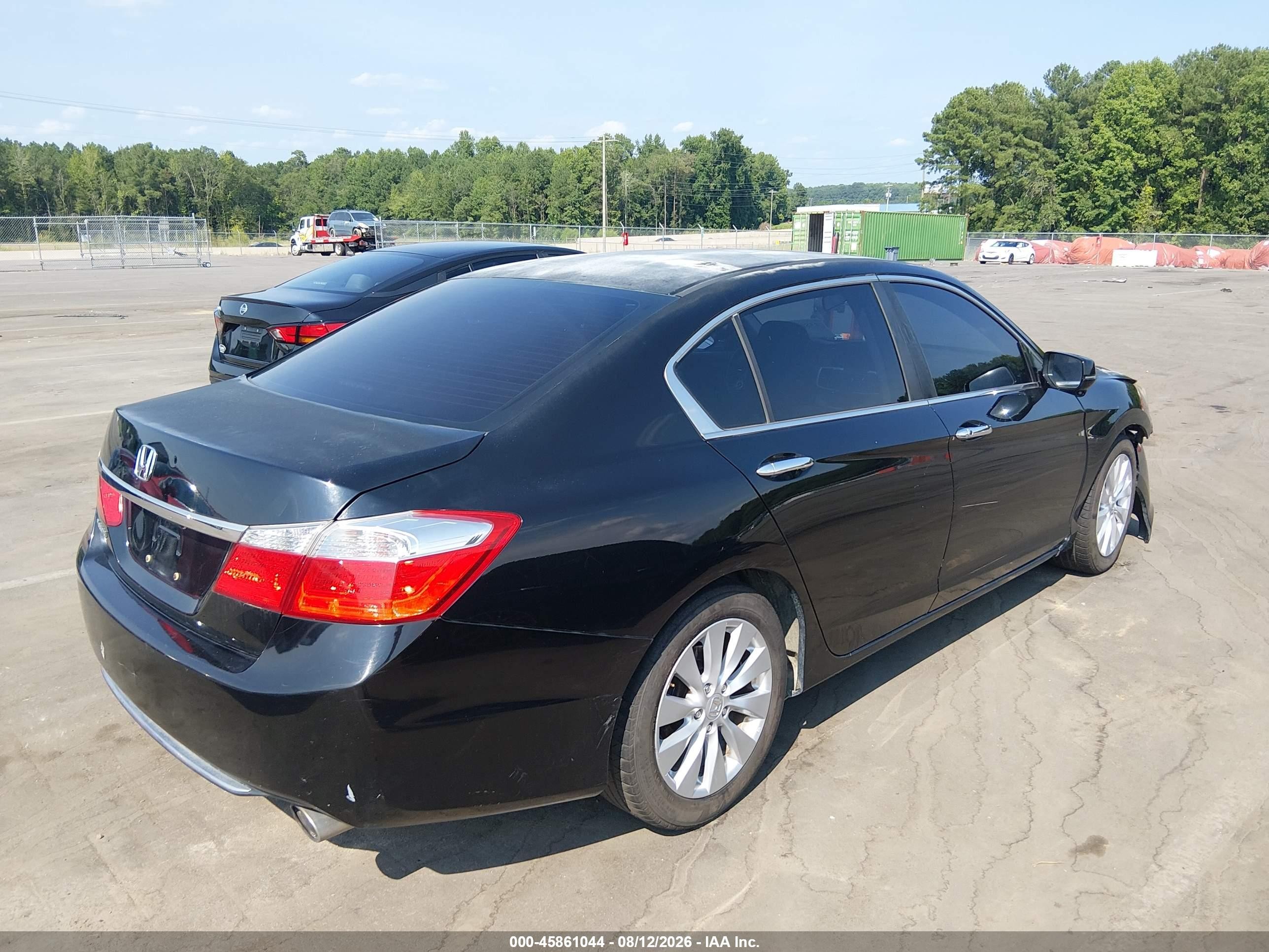 2013 Honda Accord Ex Black vin: 1HGCR2F7XDA198381