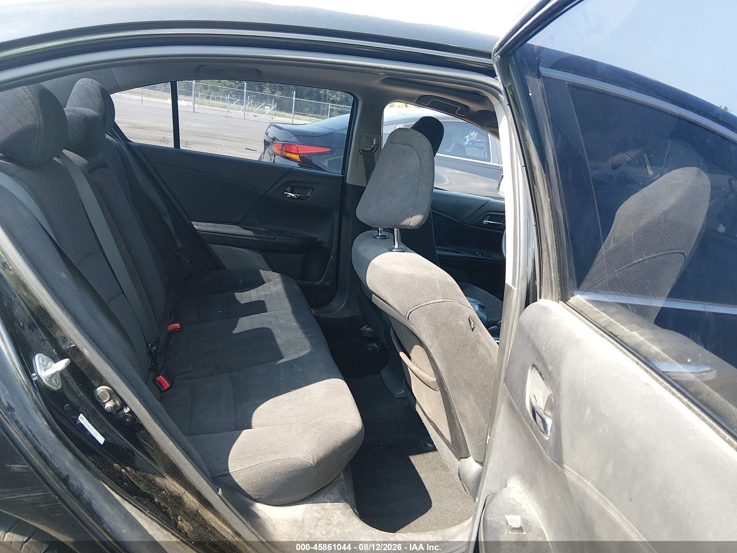 2013 Honda Accord Ex Black vin: 1HGCR2F7XDA198381