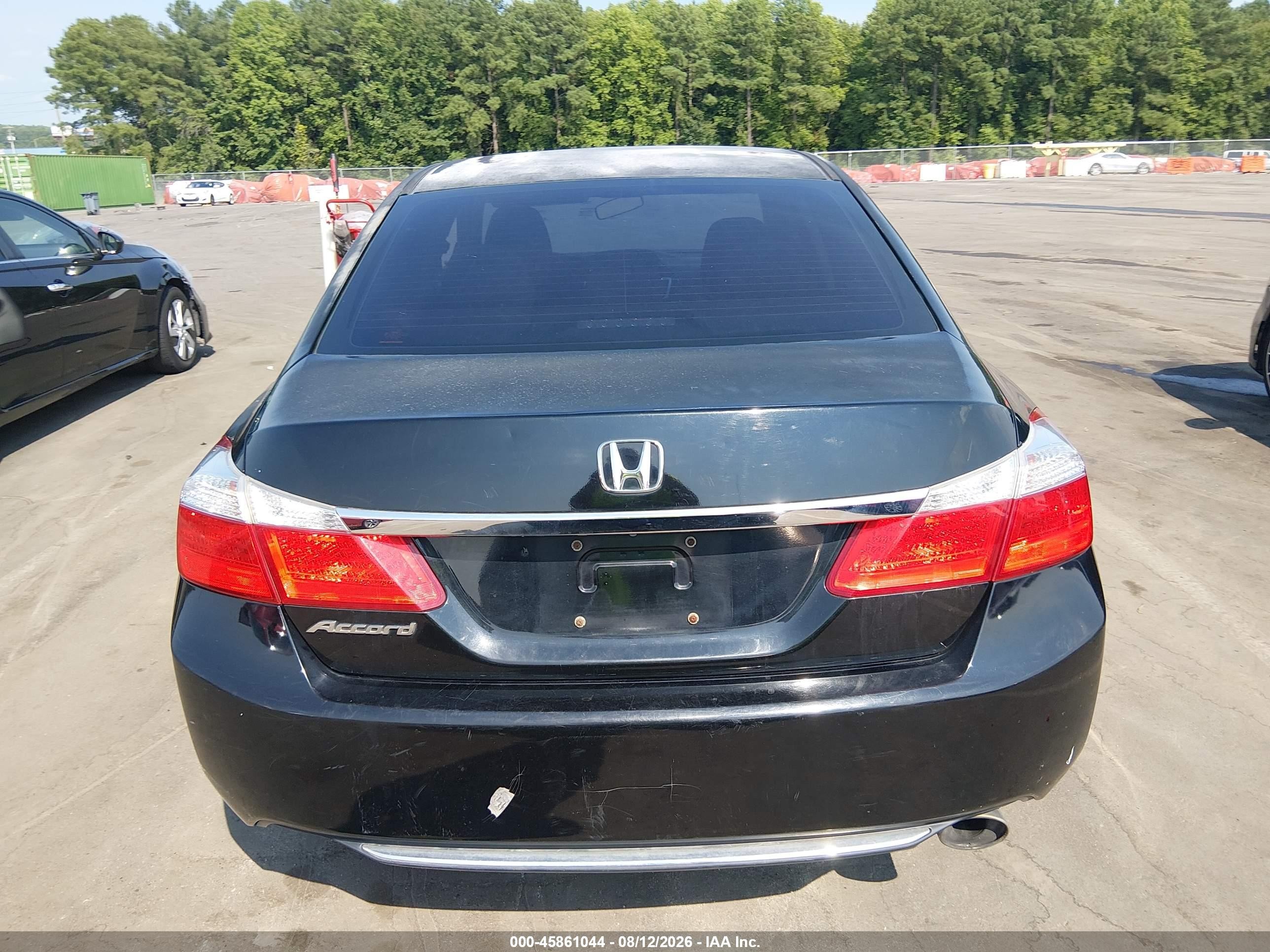 2013 Honda Accord Ex Black vin: 1HGCR2F7XDA198381