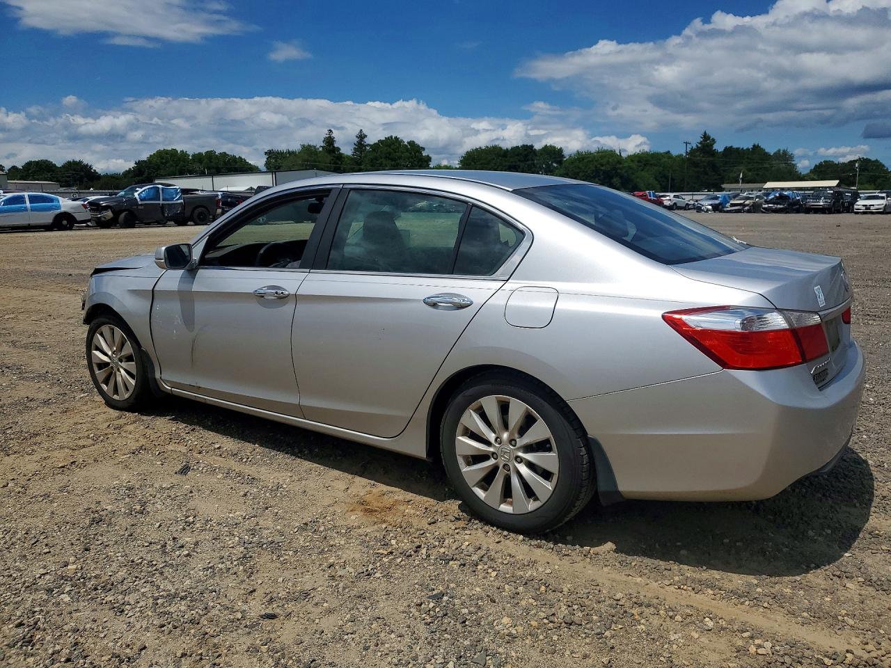2013 Honda Accord Ex Silver vin: 1HGCR2F7XDA209766