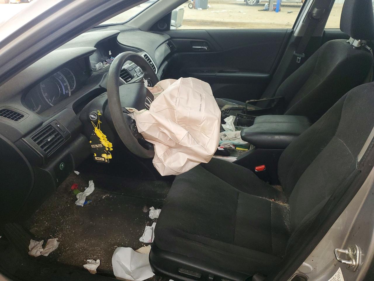 2013 Honda Accord Ex Silver vin: 1HGCR2F7XDA209766