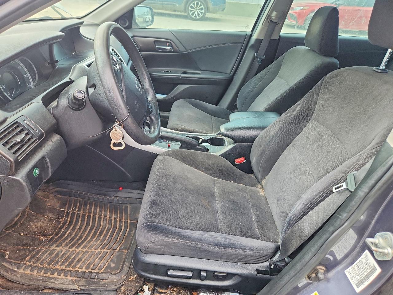 2013 Honda Accord Ex Gray vin: 1HGCR2F7XDA244209