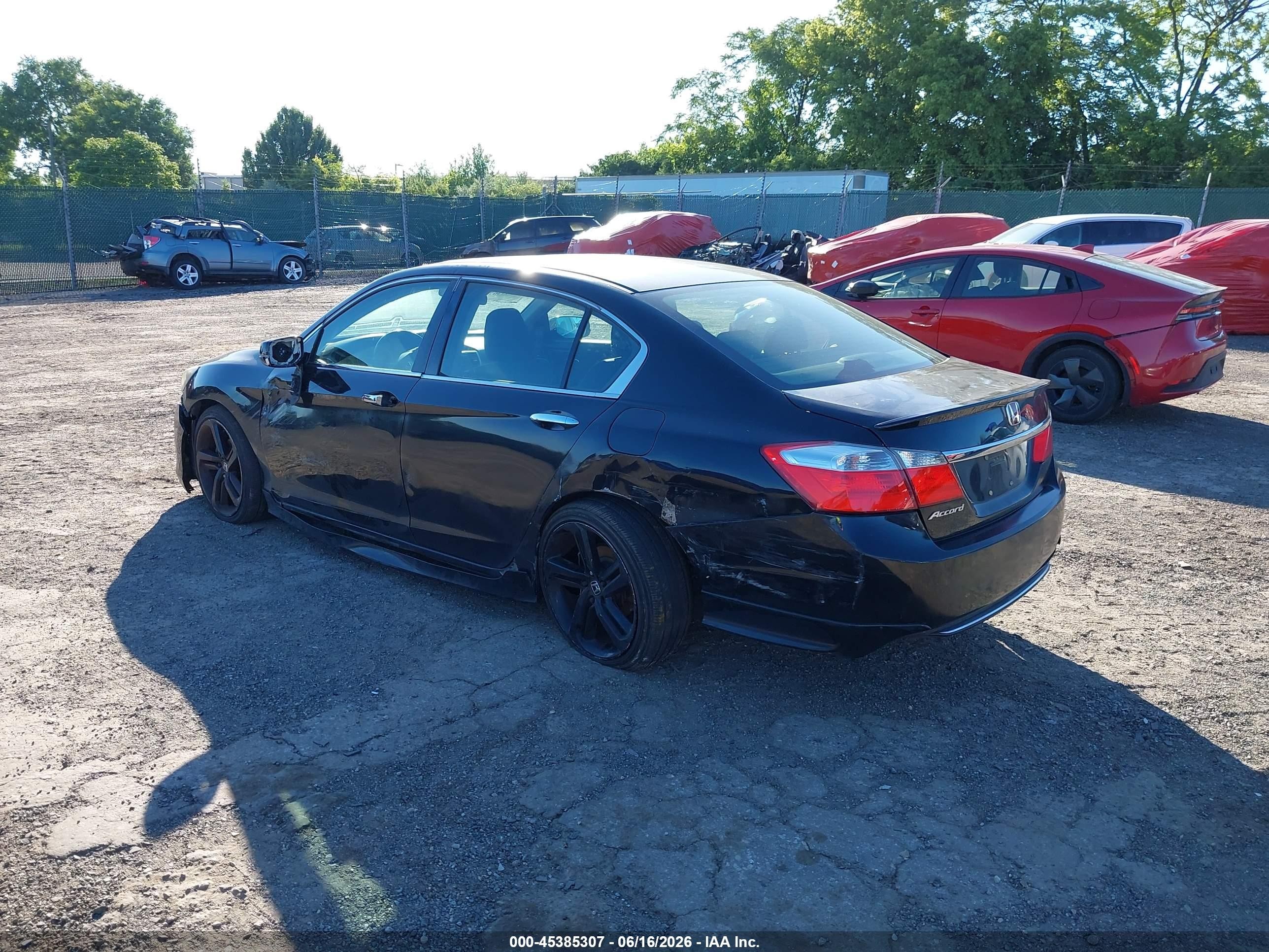 2013 Honda Accord Ex Black vin: 1HGCR2F7XDA269336