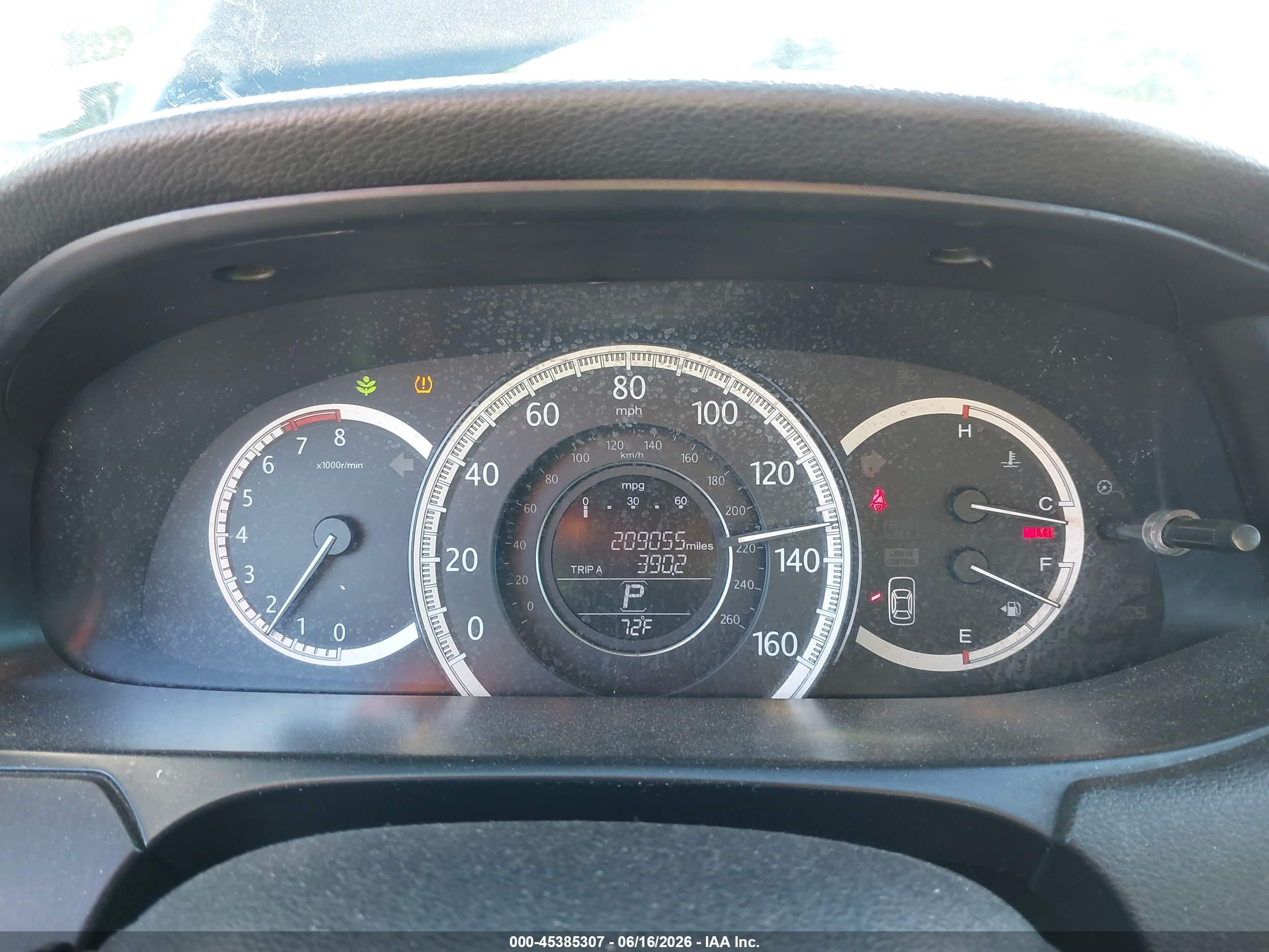 2013 Honda Accord Ex Black vin: 1HGCR2F7XDA269336