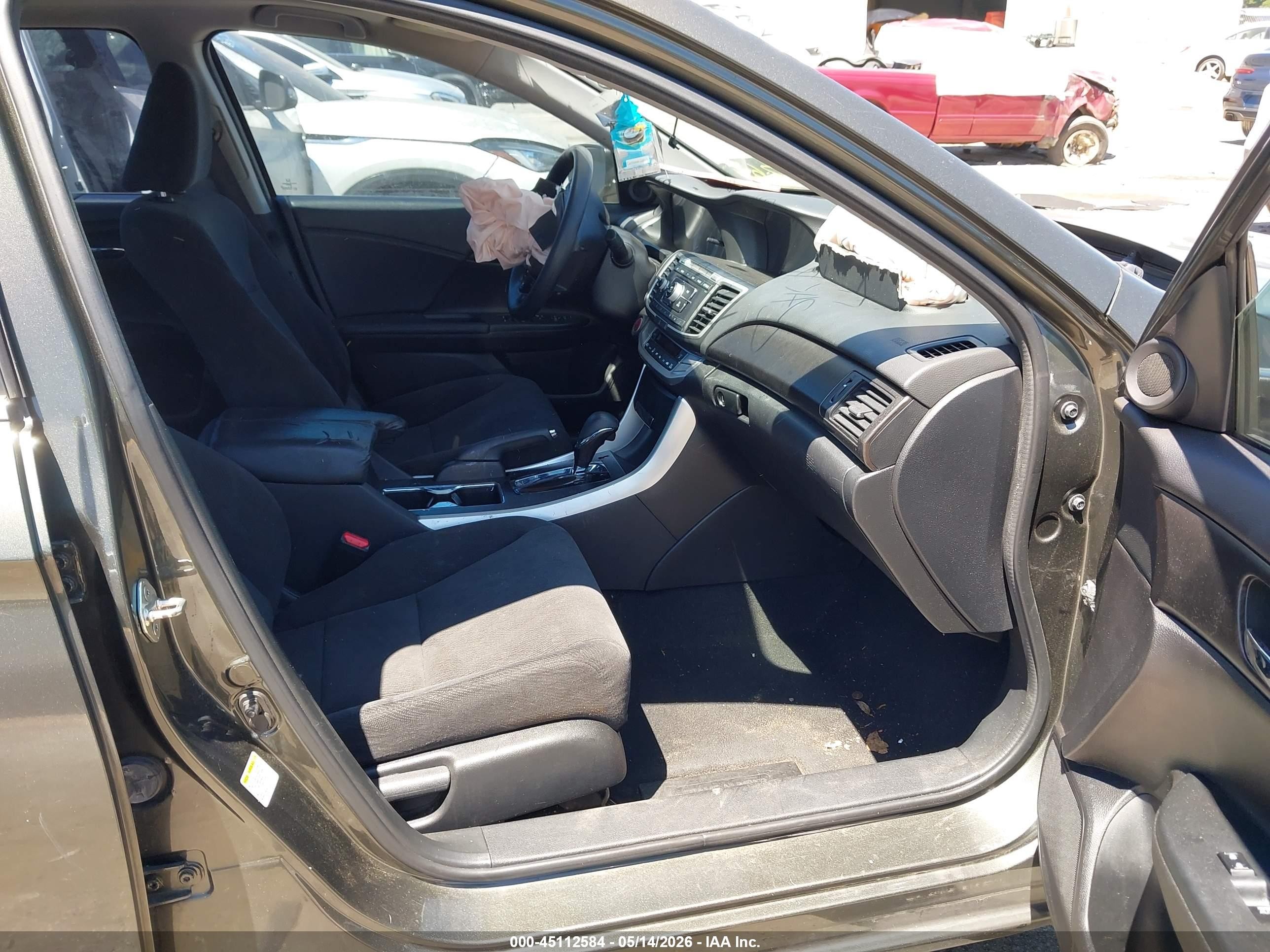 2014 Honda Accord Ex Green vin: 1HGCR2F7XEA013263