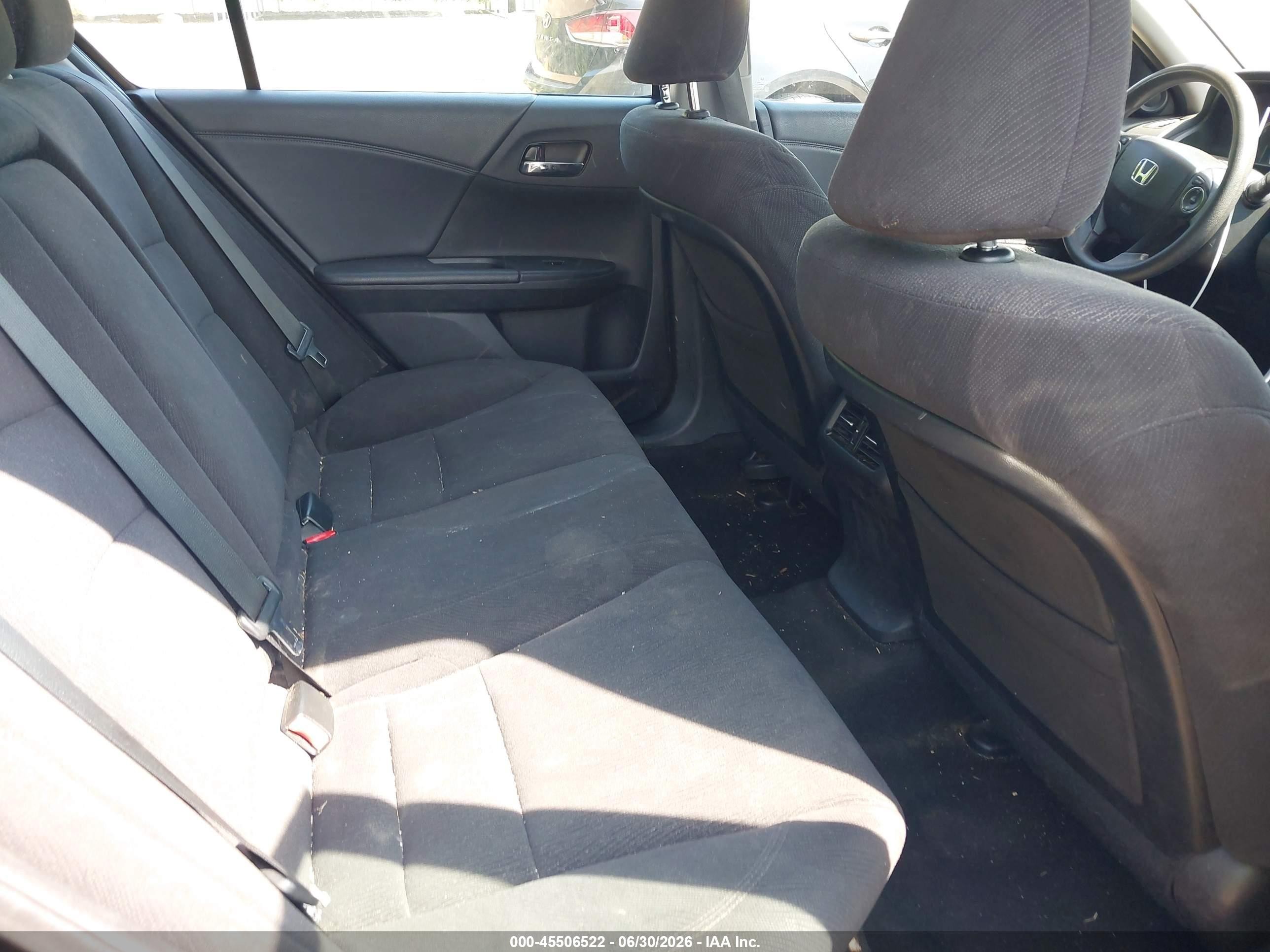 2014 Honda Accord Ex Черный vin: 1HGCR2F7XEA105523