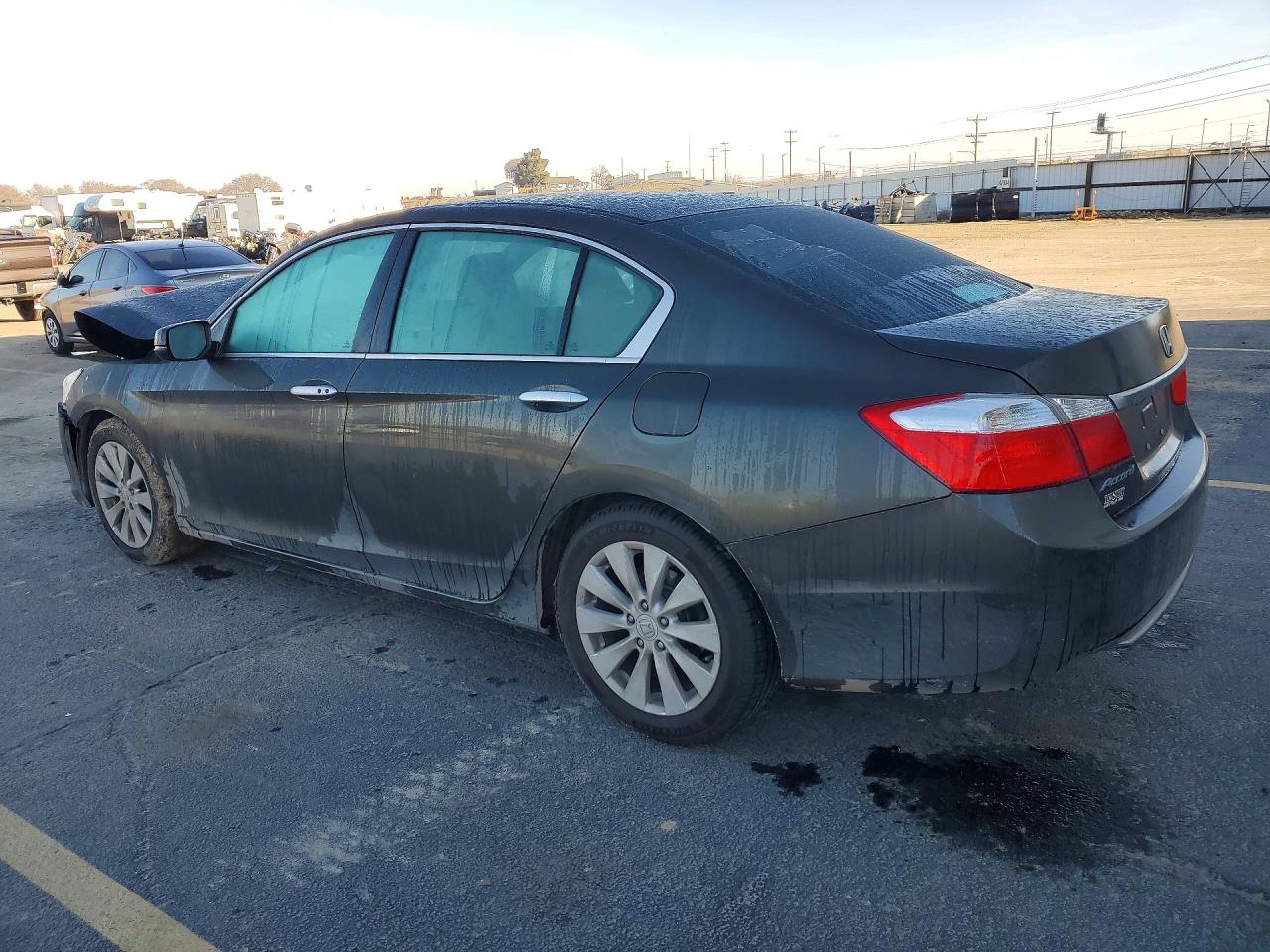 2014 Honda Accord Charcoal vin: 1HGCR2F7XEA108552