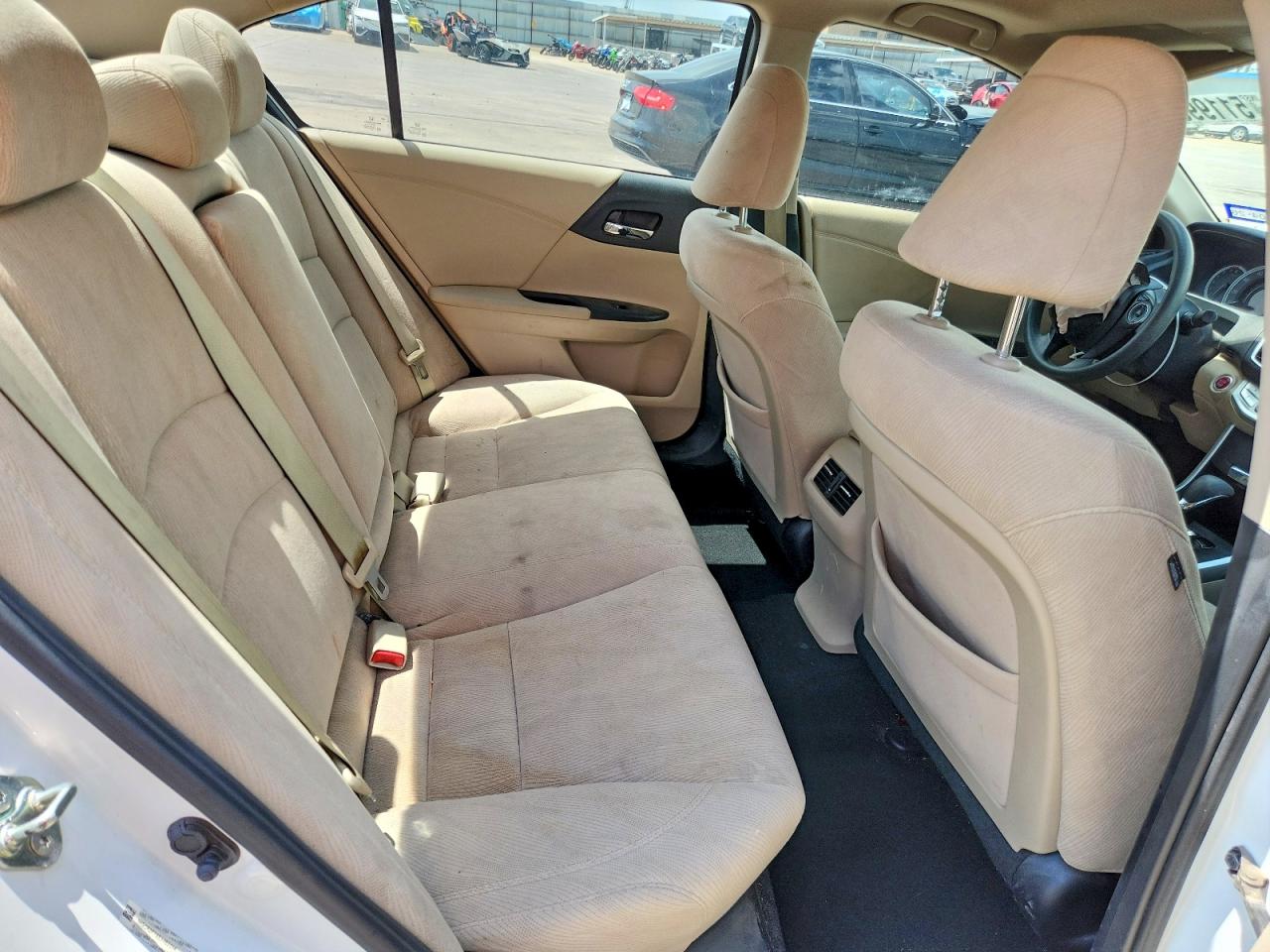 2014 Honda Accord Ex Белый vin: 1HGCR2F7XEA162014