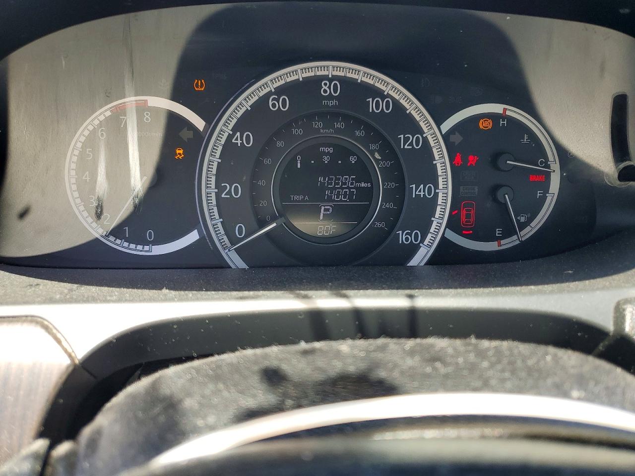 2014 Honda Accord Ex Серый vin: 1HGCR2F7XEA183106