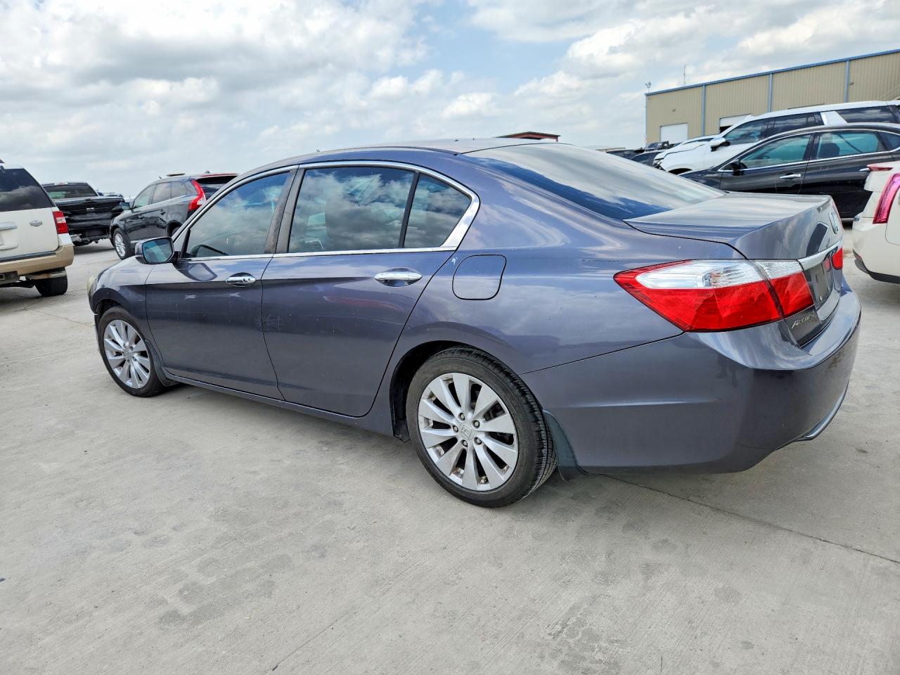 2015 Honda Accord Ex Gray vin: 1HGCR2F7XFA051545