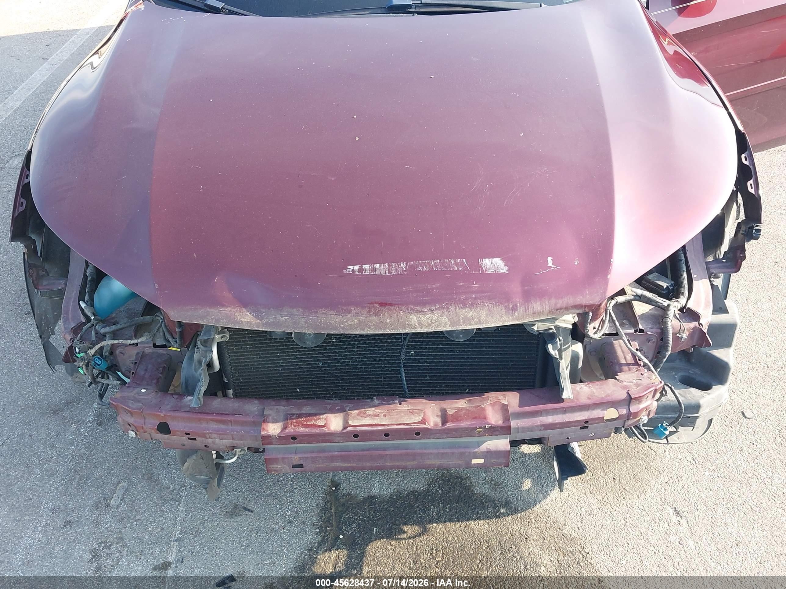 2015 Honda Accord Ex Бордовый vin: 1HGCR2F7XFA054056