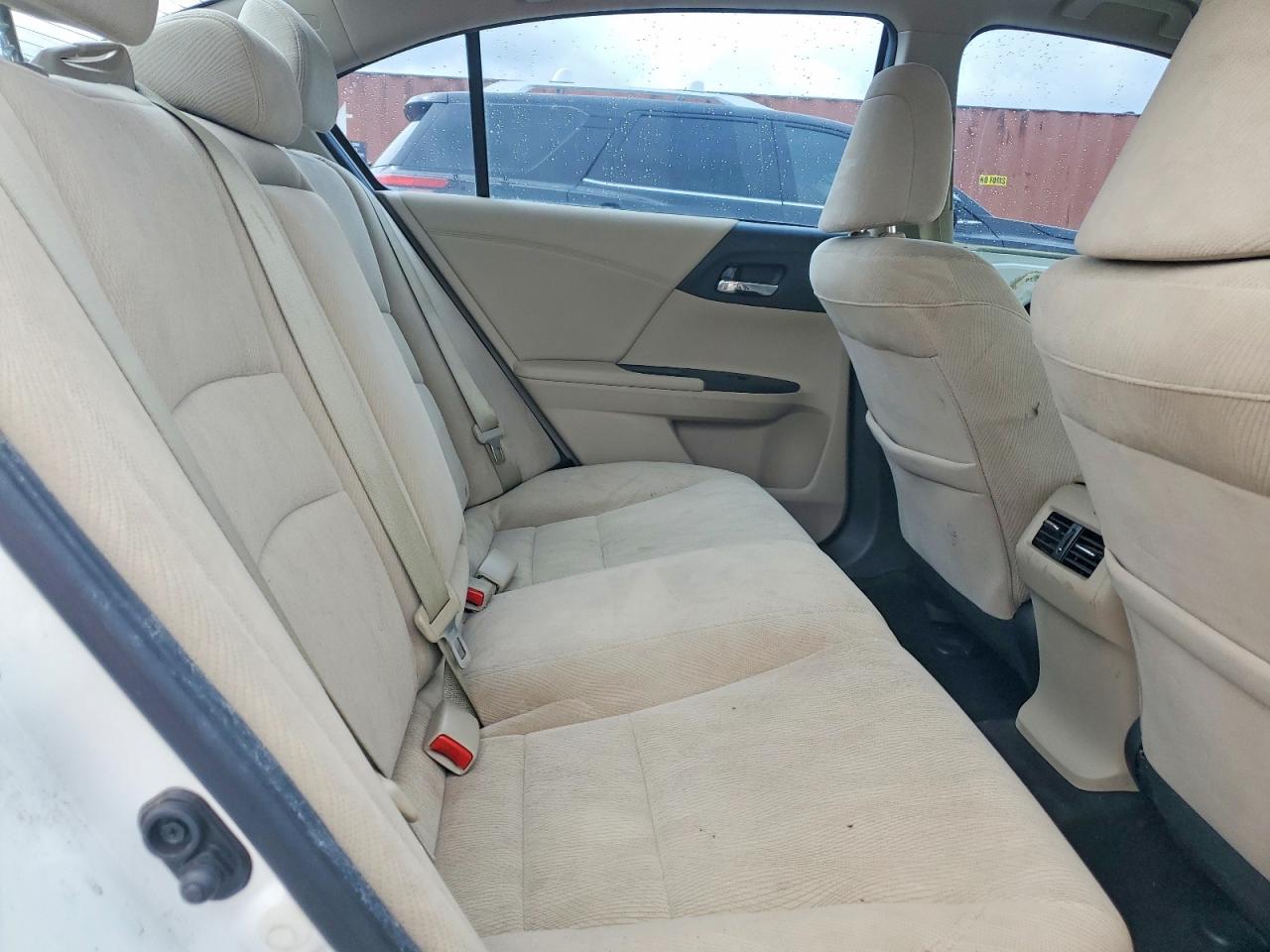 2015 Honda Accord Ex White vin: 1HGCR2F7XFA112358
