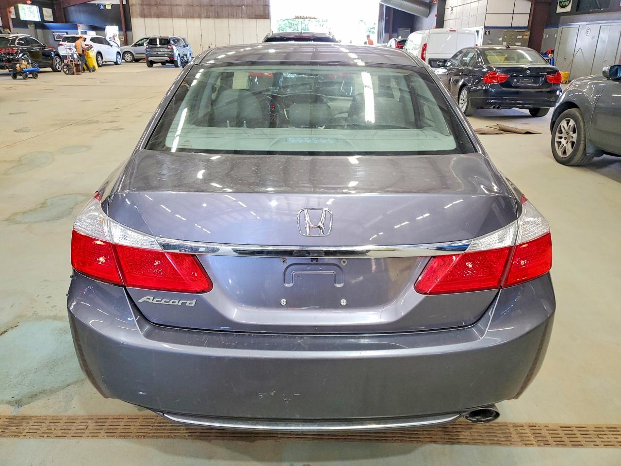 2015 Honda Accord Ex Gray vin: 1HGCR2F7XFA203372