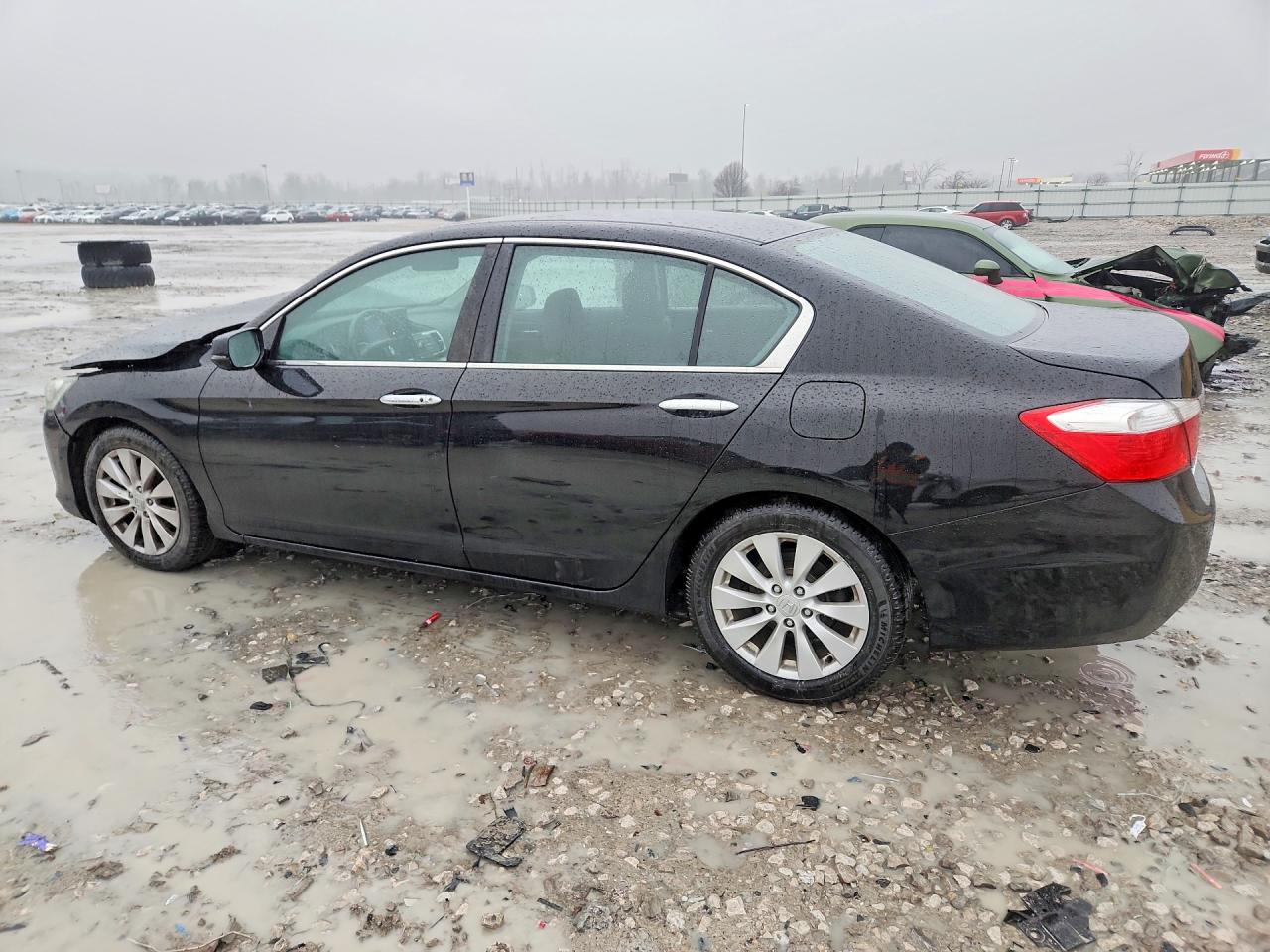 2015 Honda Accord Ex Black vin: 1HGCR2F7XFA218499