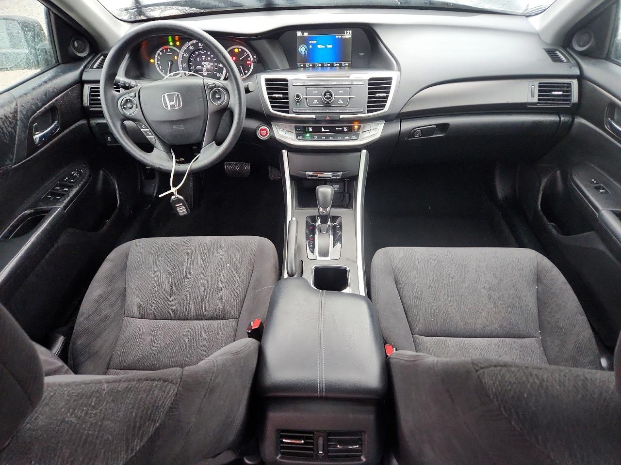2015 Honda Accord Ex Black vin: 1HGCR2F7XFA218499