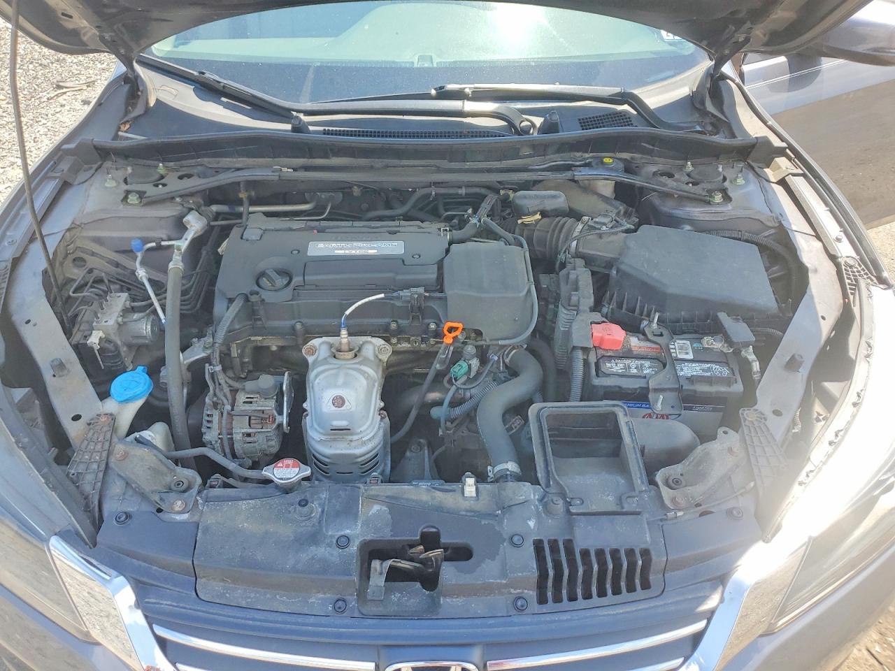 2015 Honda Accord Ex Gray vin: 1HGCR2F7XFA264396