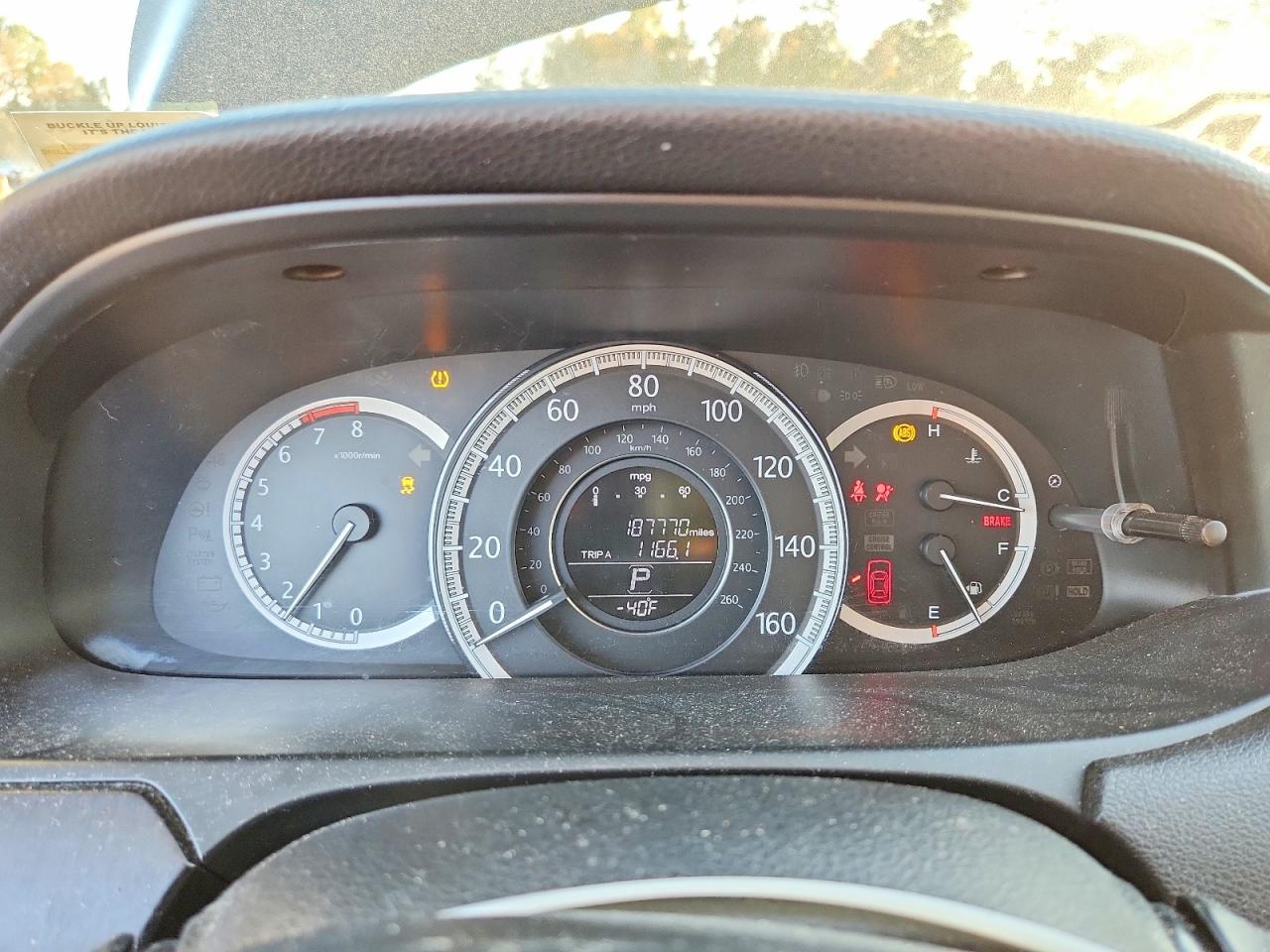 2015 Honda Accord Ex Черный vin: 1HGCR2F7XFA267766