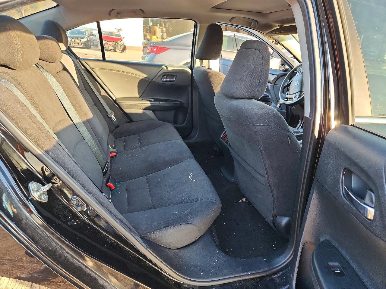 2015 Honda Accord Ex Черный vin: 1HGCR2F7XFA267766