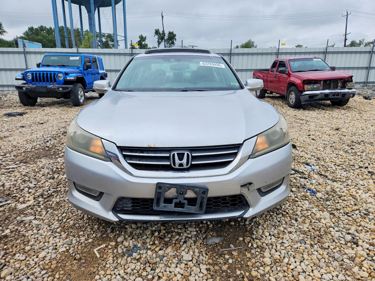 2013 Honda Accord Exl Silver vin: 1HGCR2F80DA033464