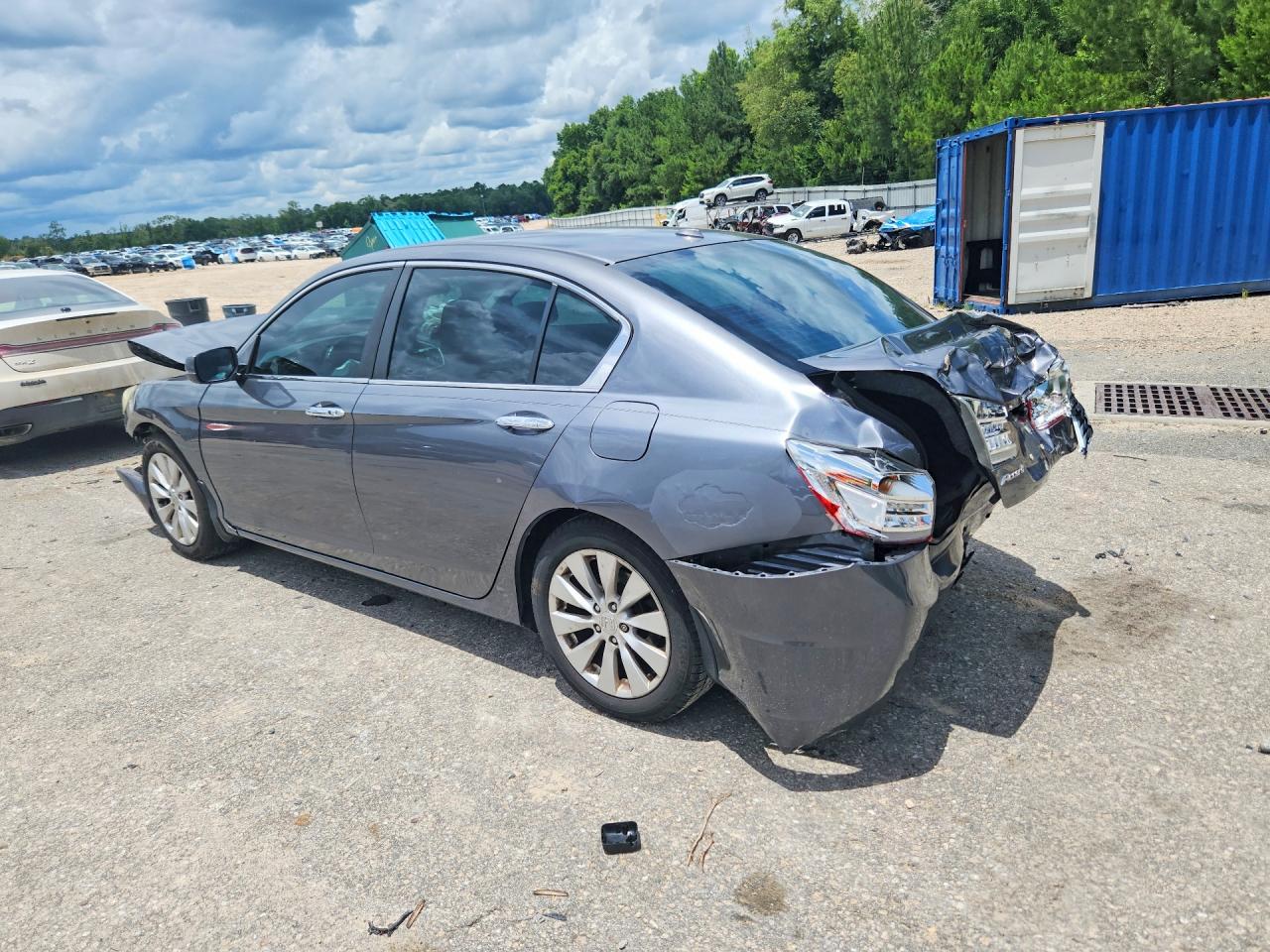 2013 Honda Accord Exl Угольный vin: 1HGCR2F80DA053200