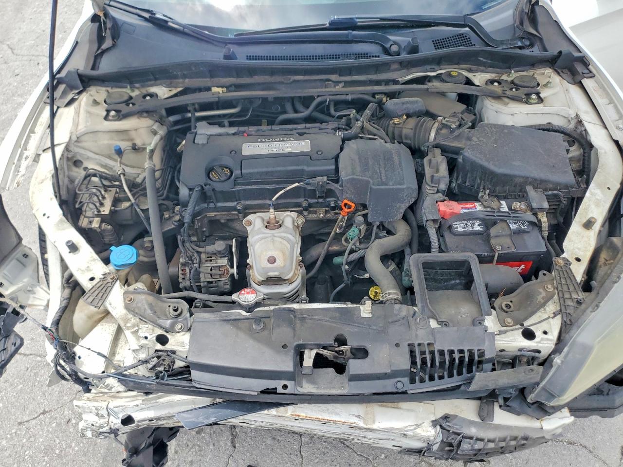 2013 Honda Accord Exl White vin: 1HGCR2F80DA055335