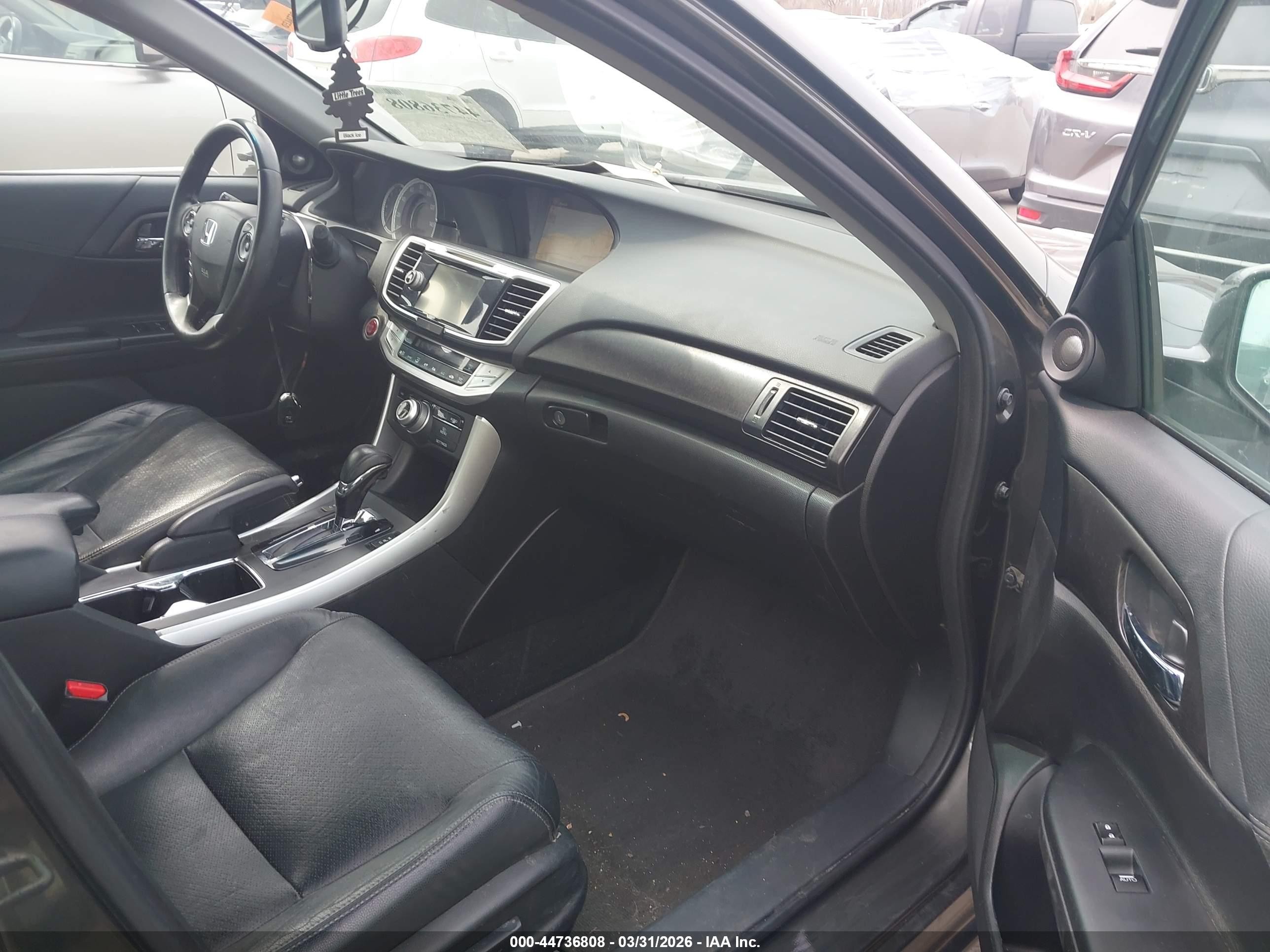 2013 Honda Accord Ex-l Gray vin: 1HGCR2F80DA056405