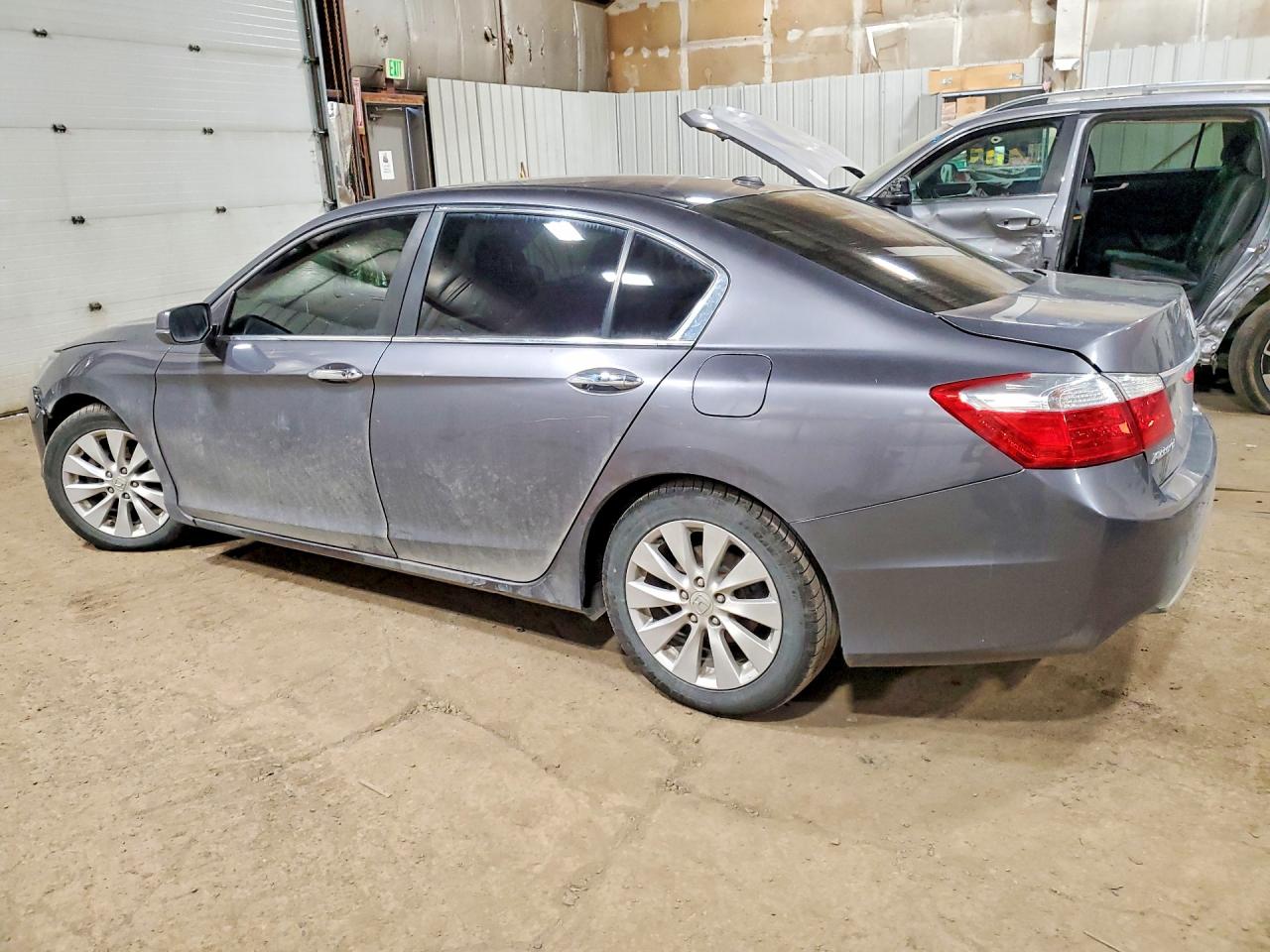 2013 Honda Accord Exl Gray vin: 1HGCR2F80DA073897