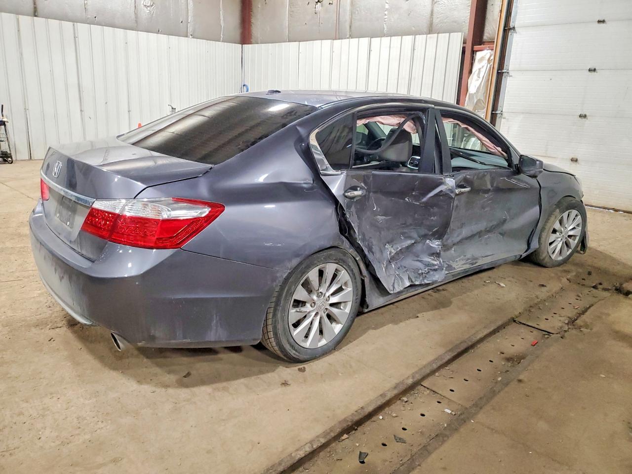 2013 Honda Accord Exl Gray vin: 1HGCR2F80DA073897