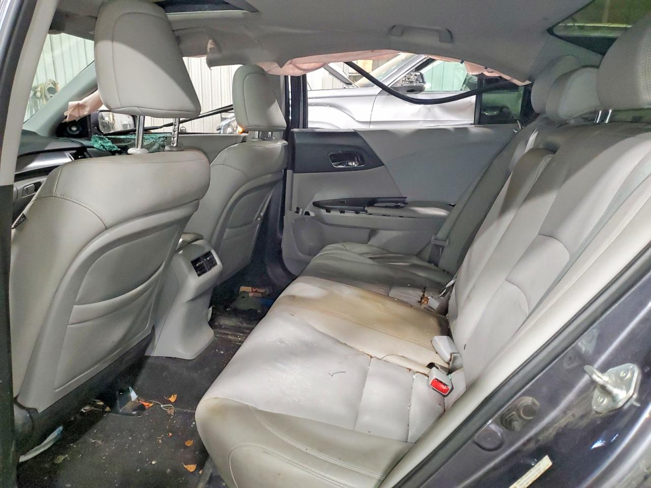 2013 Honda Accord Exl Gray vin: 1HGCR2F80DA073897