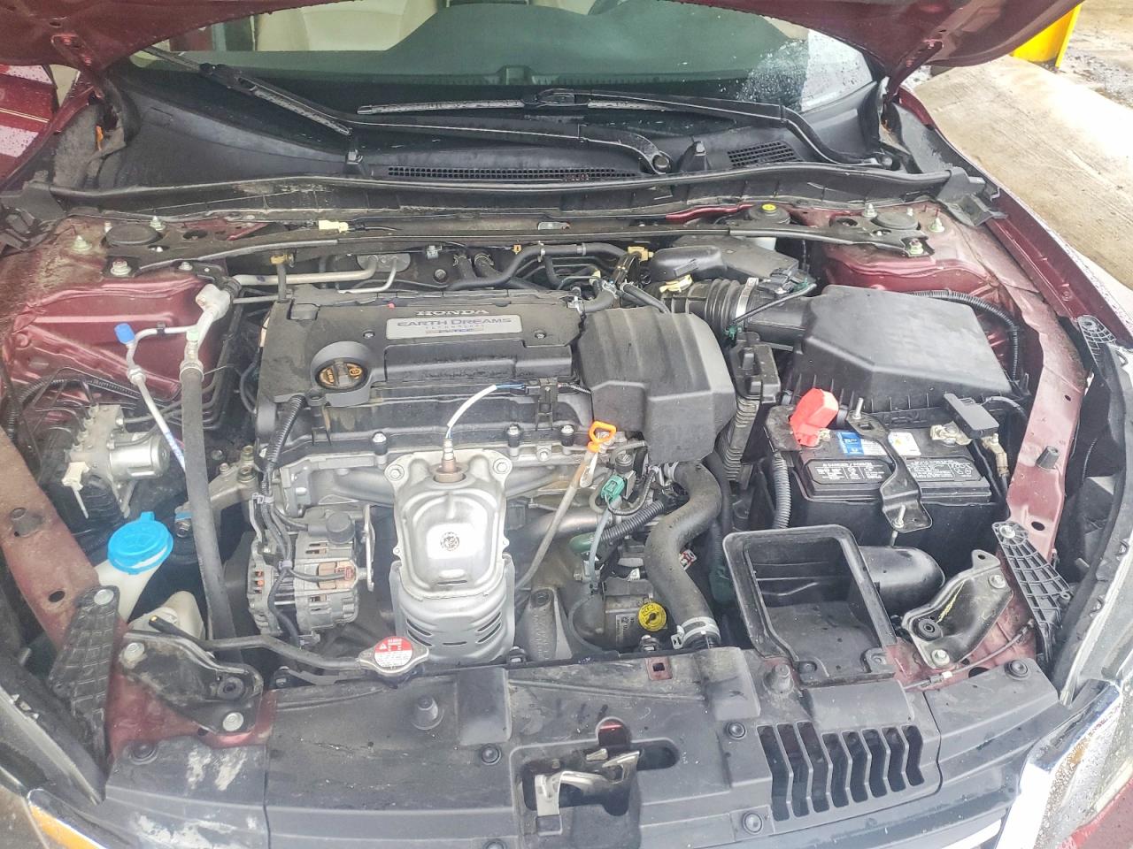 2013 Honda Accord Exl Burgundy vin: 1HGCR2F80DA107207