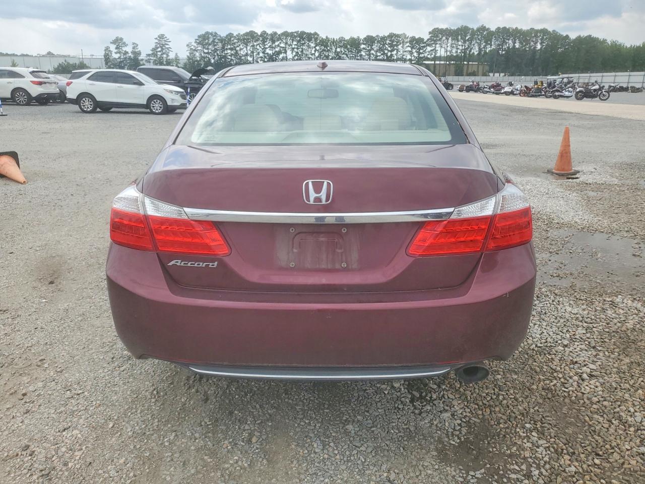 2013 Honda Accord Exl Burgundy vin: 1HGCR2F80DA123956