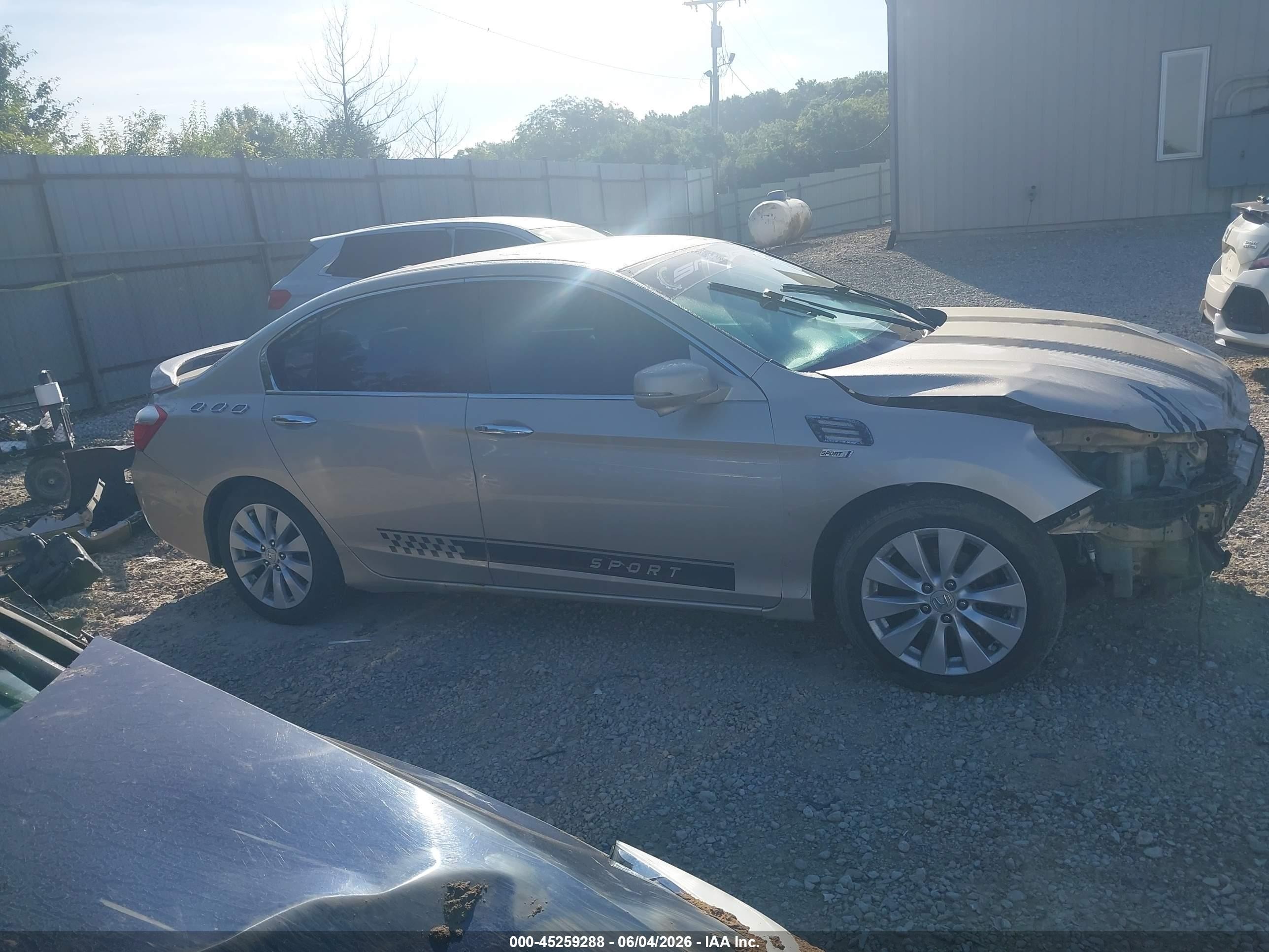 2013 Honda Accord Ex-l Gold vin: 1HGCR2F80DA124525