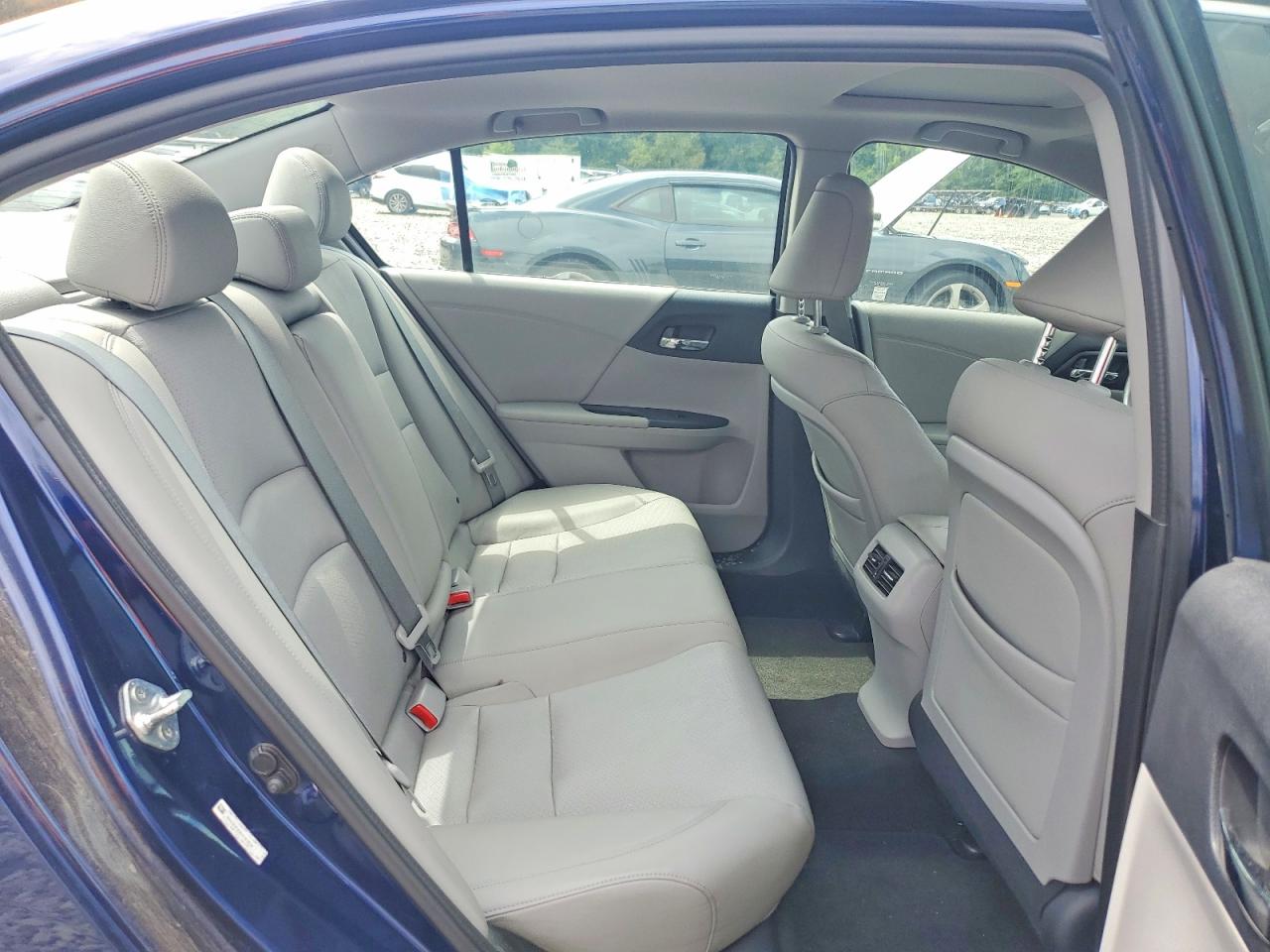 2013 Honda Accord Exl Blue vin: 1HGCR2F80DA150834