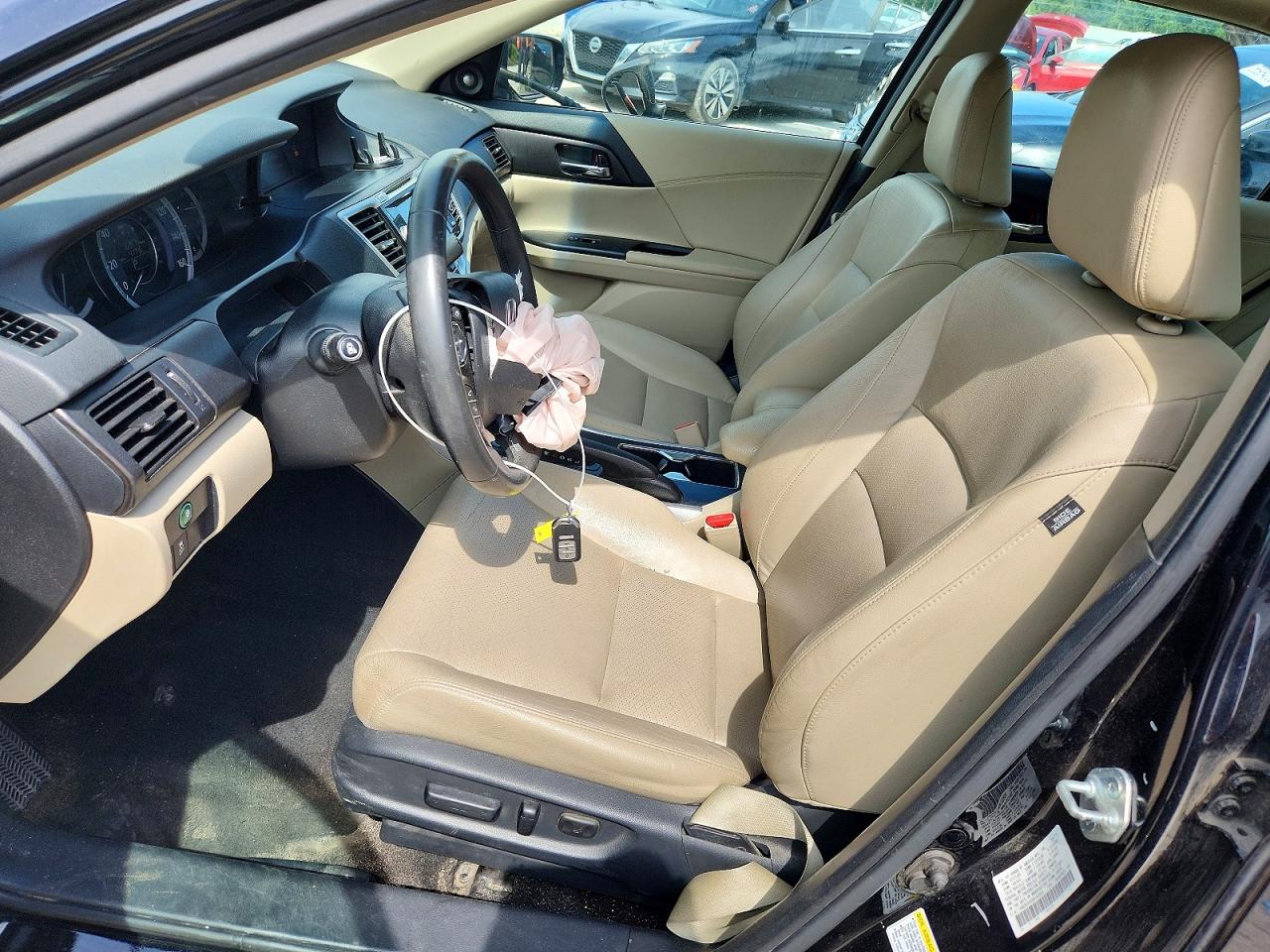 2013 Honda Accord Exl Black vin: 1HGCR2F80DA163664
