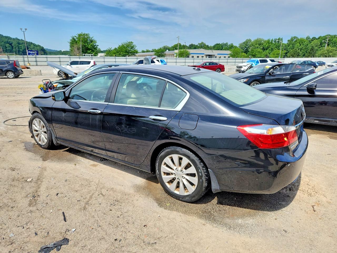 2013 Honda Accord Exl Black vin: 1HGCR2F80DA163664