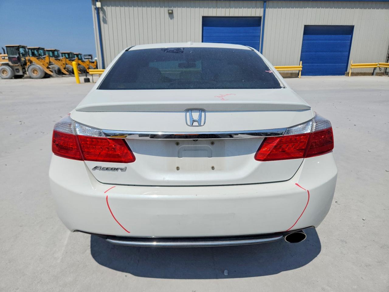 2013 Honda Accord Exl White vin: 1HGCR2F80DA164619