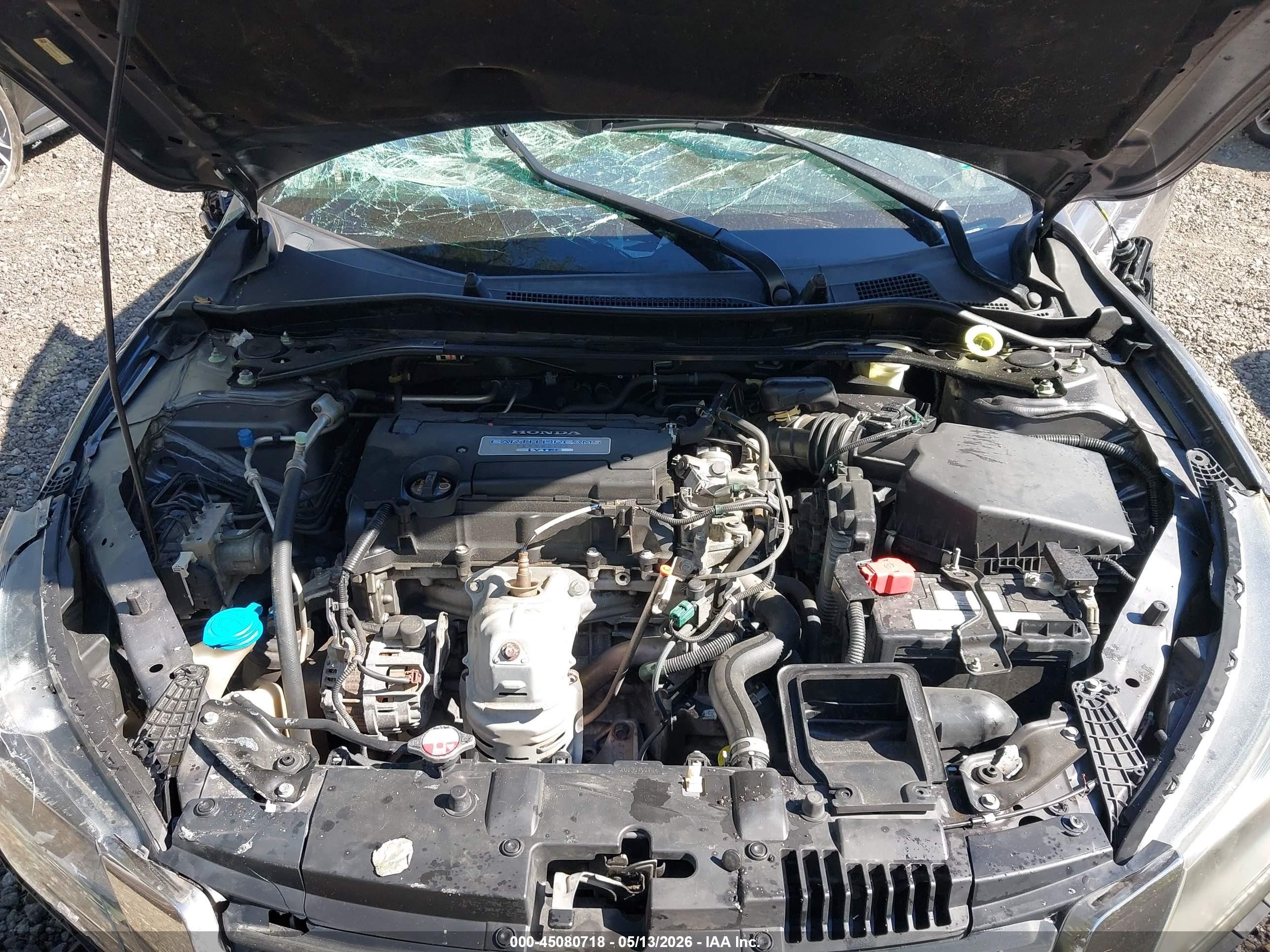 2013 Honda Accord Ex-l Серый vin: 1HGCR2F80DA197152