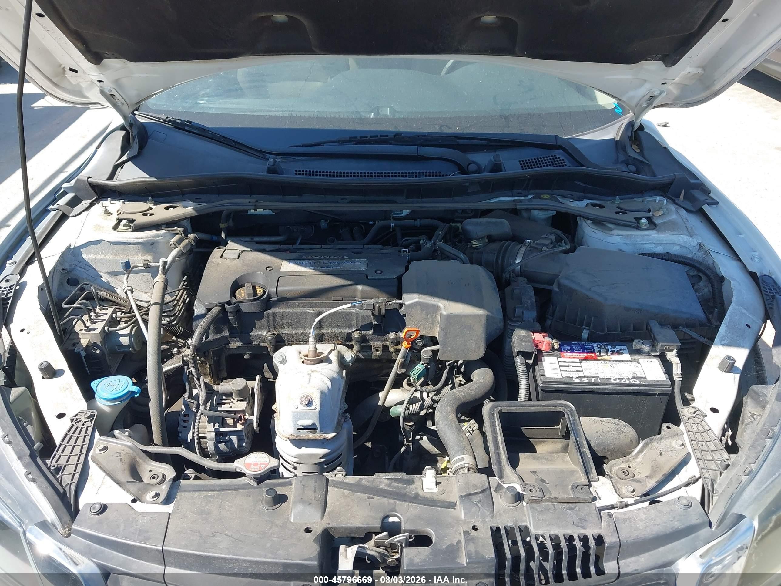 2013 Honda Accord Ex-l Белый vin: 1HGCR2F80DA197765