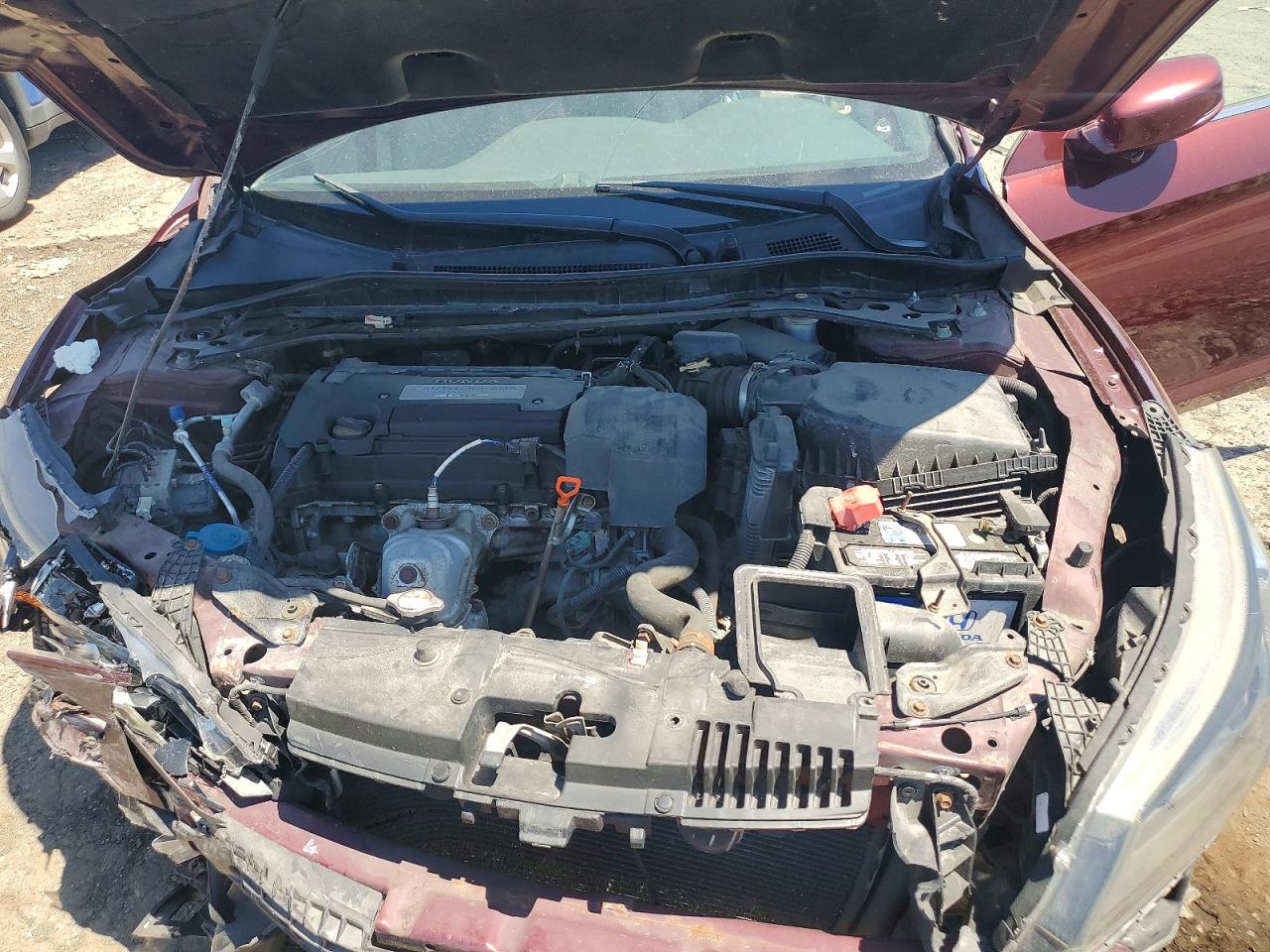 2013 Honda Accord Exl Burgundy vin: 1HGCR2F80DA201068