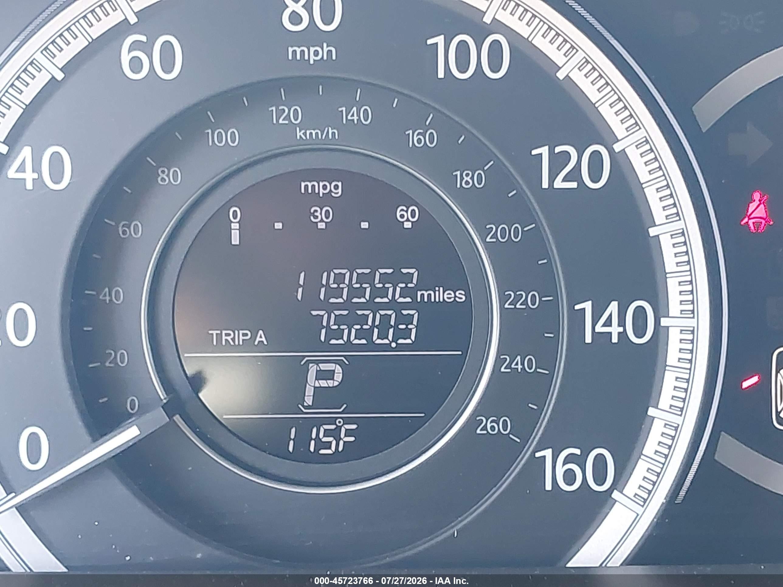 2013 Honda Accord Ex-l Black vin: 1HGCR2F80DA207761