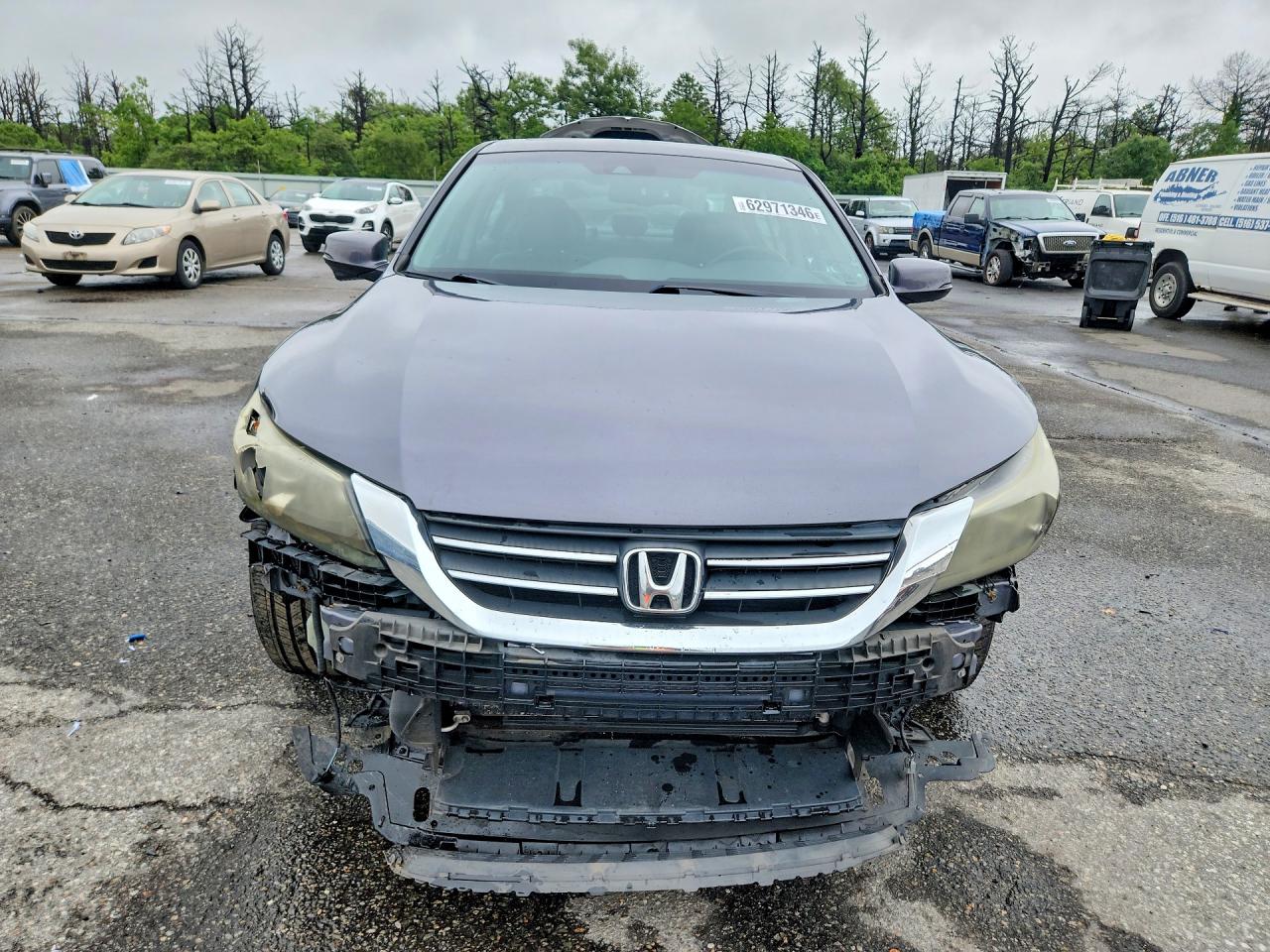 2013 Honda Accord Exl Gray vin: 1HGCR2F80DA227069