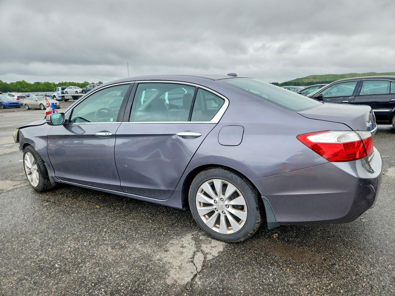 2013 Honda Accord Exl Gray vin: 1HGCR2F80DA227069