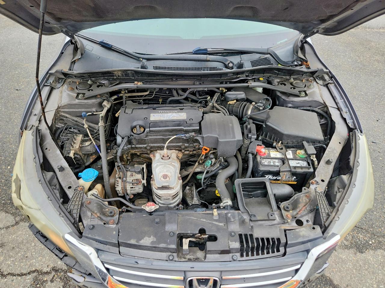 2013 Honda Accord Exl Gray vin: 1HGCR2F80DA227069