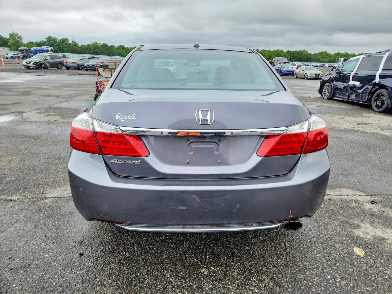 2013 Honda Accord Exl Gray vin: 1HGCR2F80DA227069
