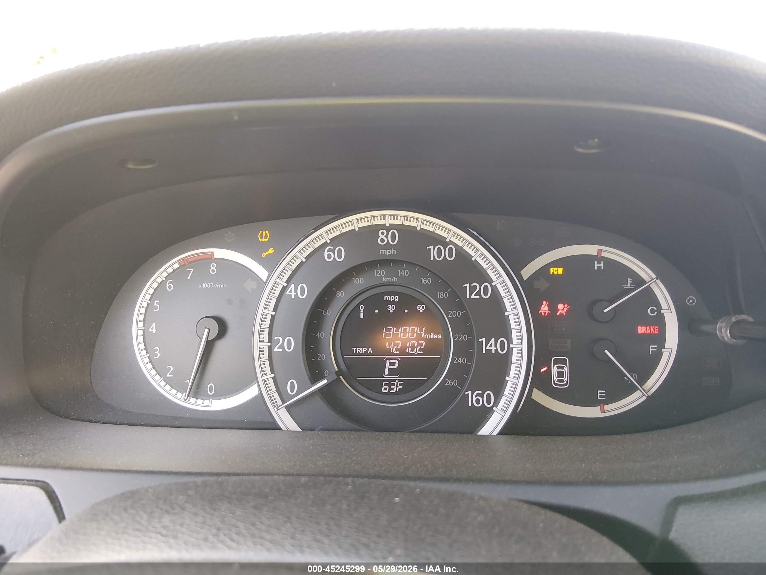 2013 Honda Accord Ex-l Blue vin: 1HGCR2F80DA234801