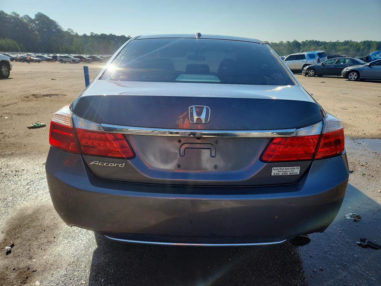 2013 Honda Accord Exl Gray vin: 1HGCR2F80DA256040