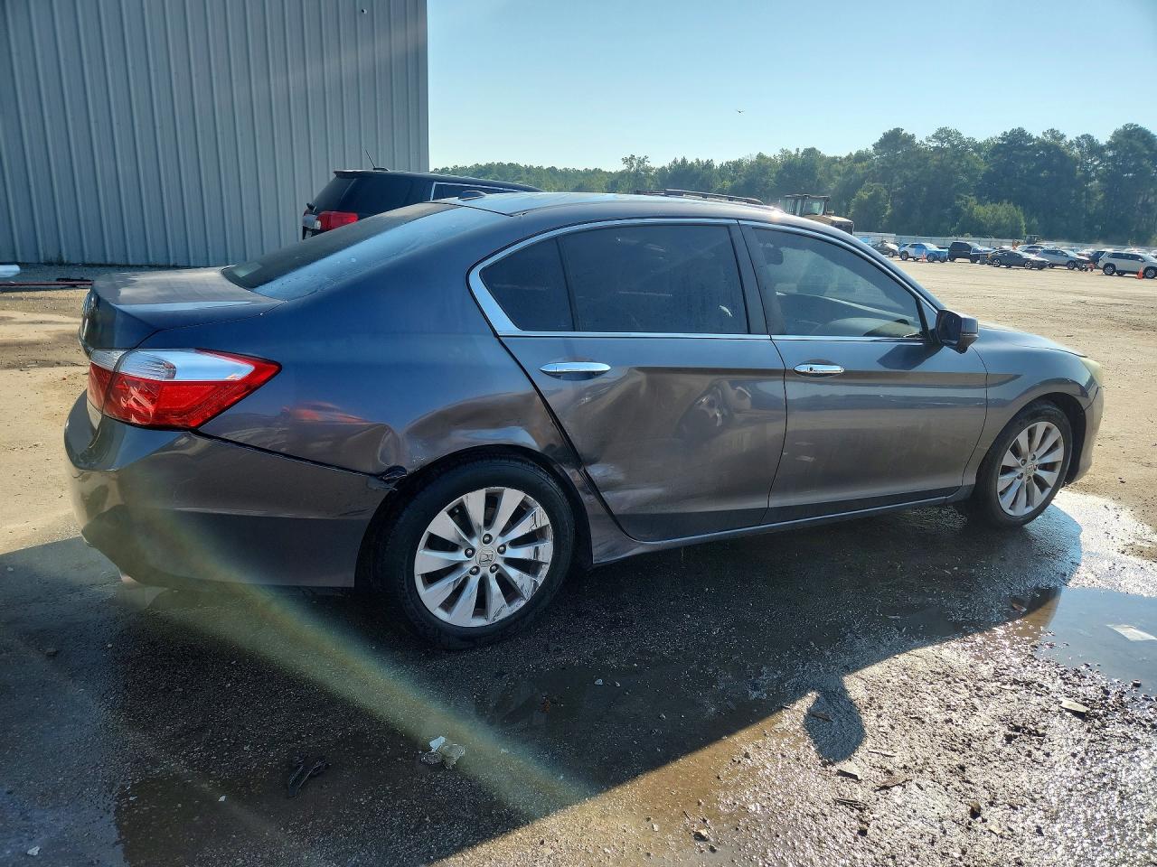 2013 Honda Accord Exl Gray vin: 1HGCR2F80DA256040