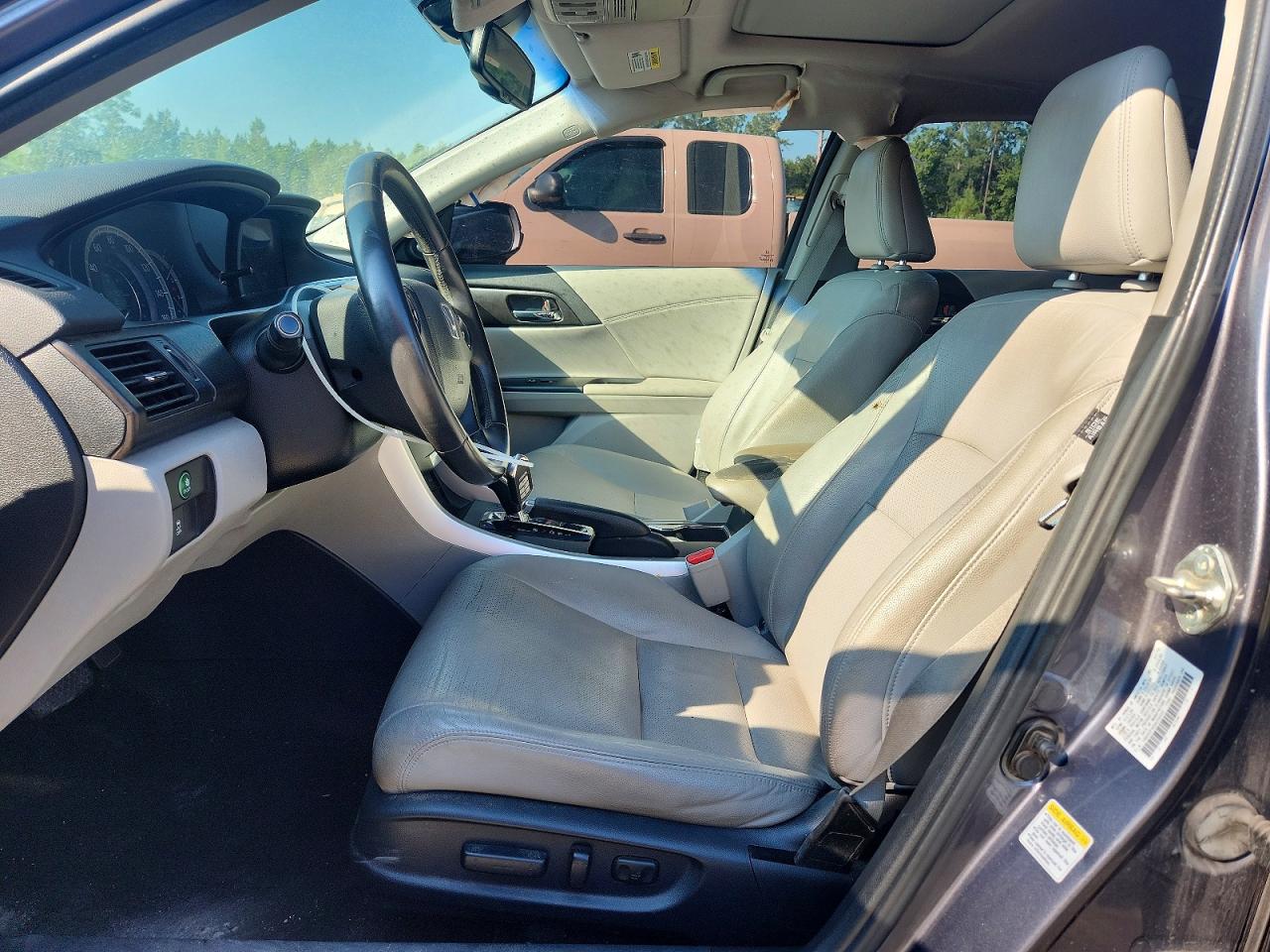 2013 Honda Accord Exl Gray vin: 1HGCR2F80DA256040