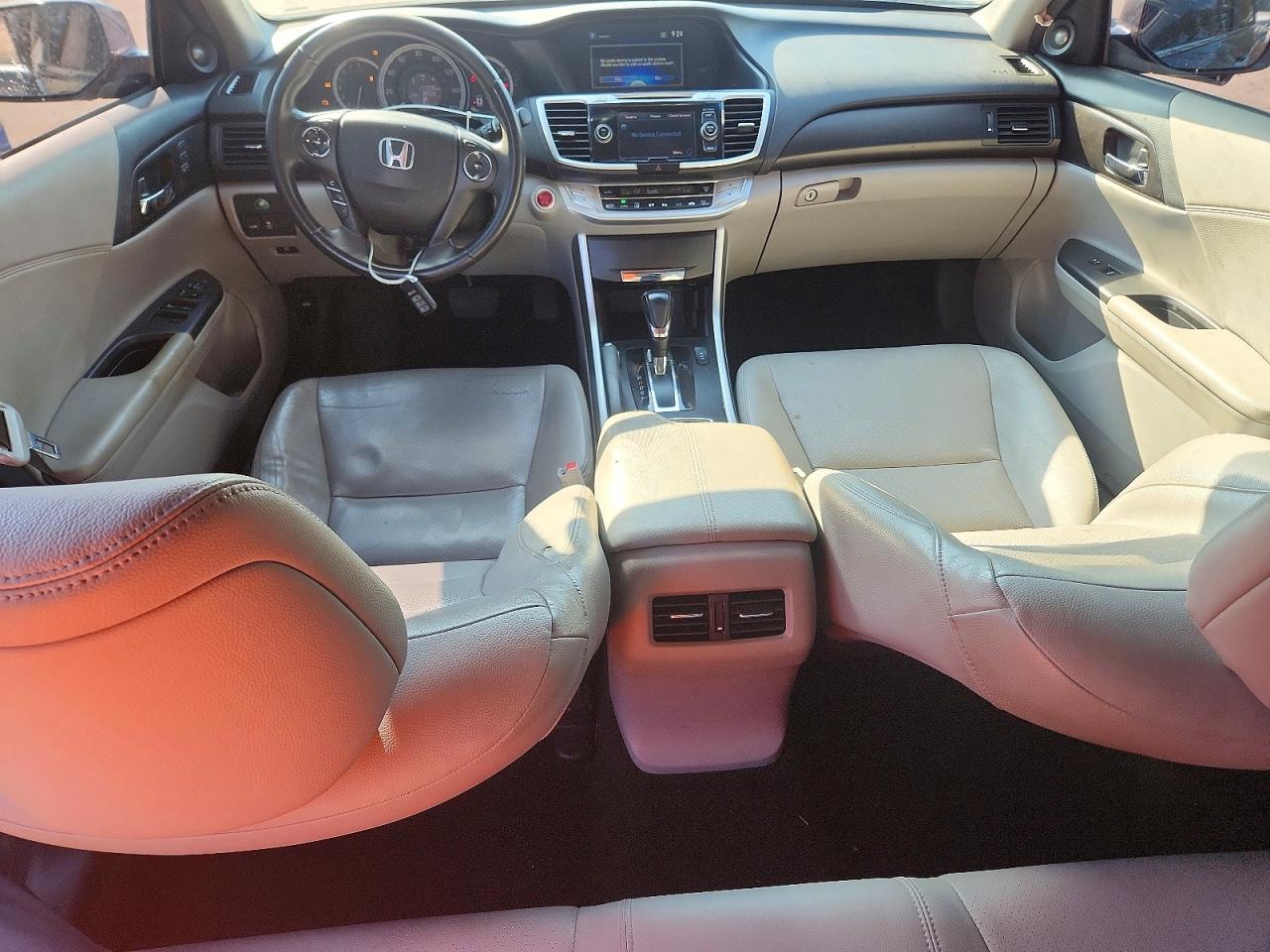2013 Honda Accord Exl Gray vin: 1HGCR2F80DA256040